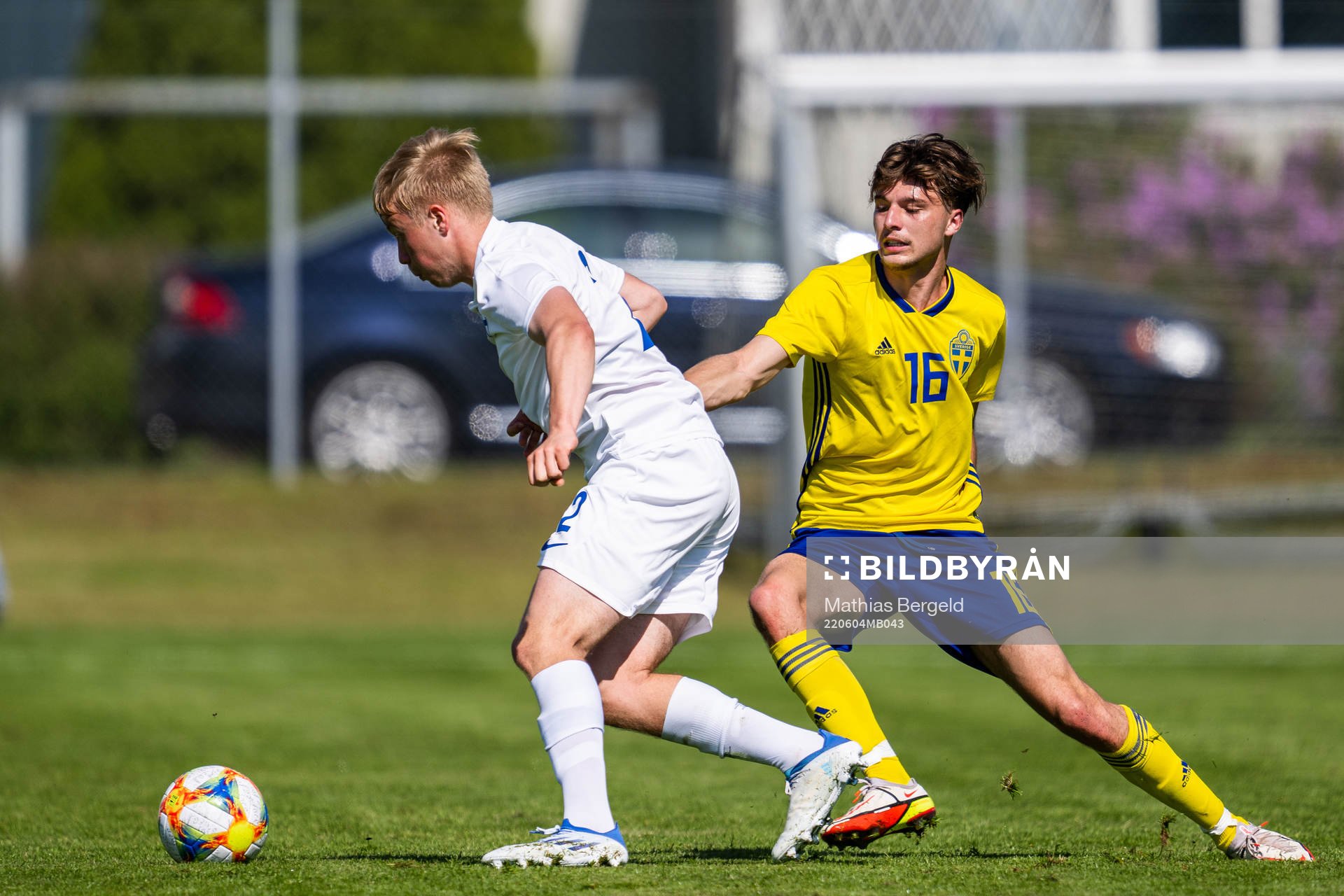 Finlands Leo Kyllönen och Sveriges Colin Farnerud