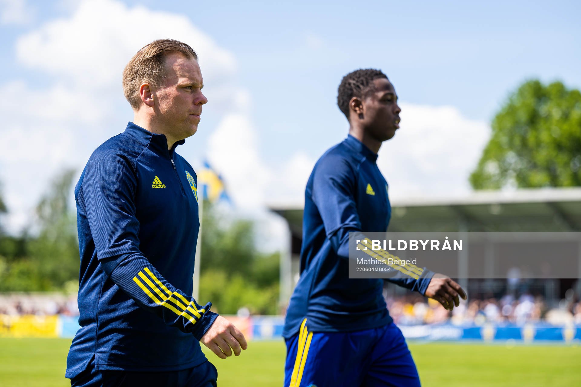 Sveriges förbundskapten Viktor Eriksson