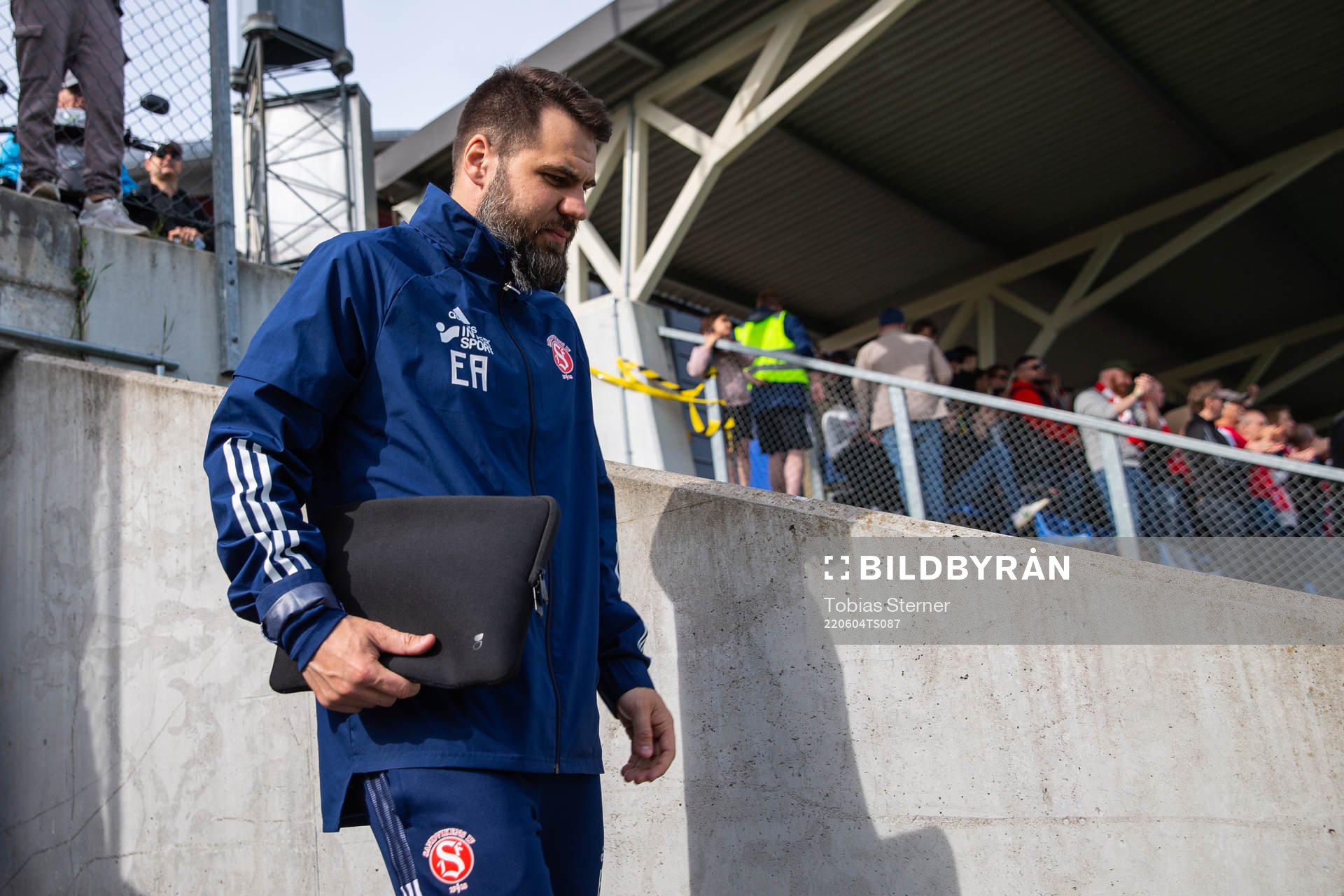 Sandvikens assisterande tränare Eldar Abdulic