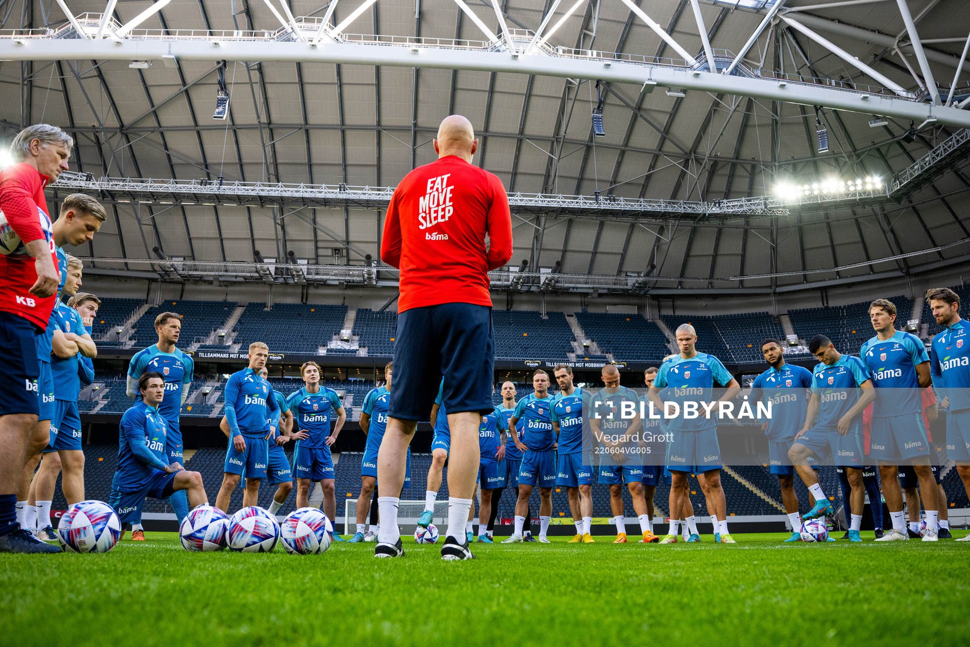 Ståle Solbakken, head coach of the Norwegian national