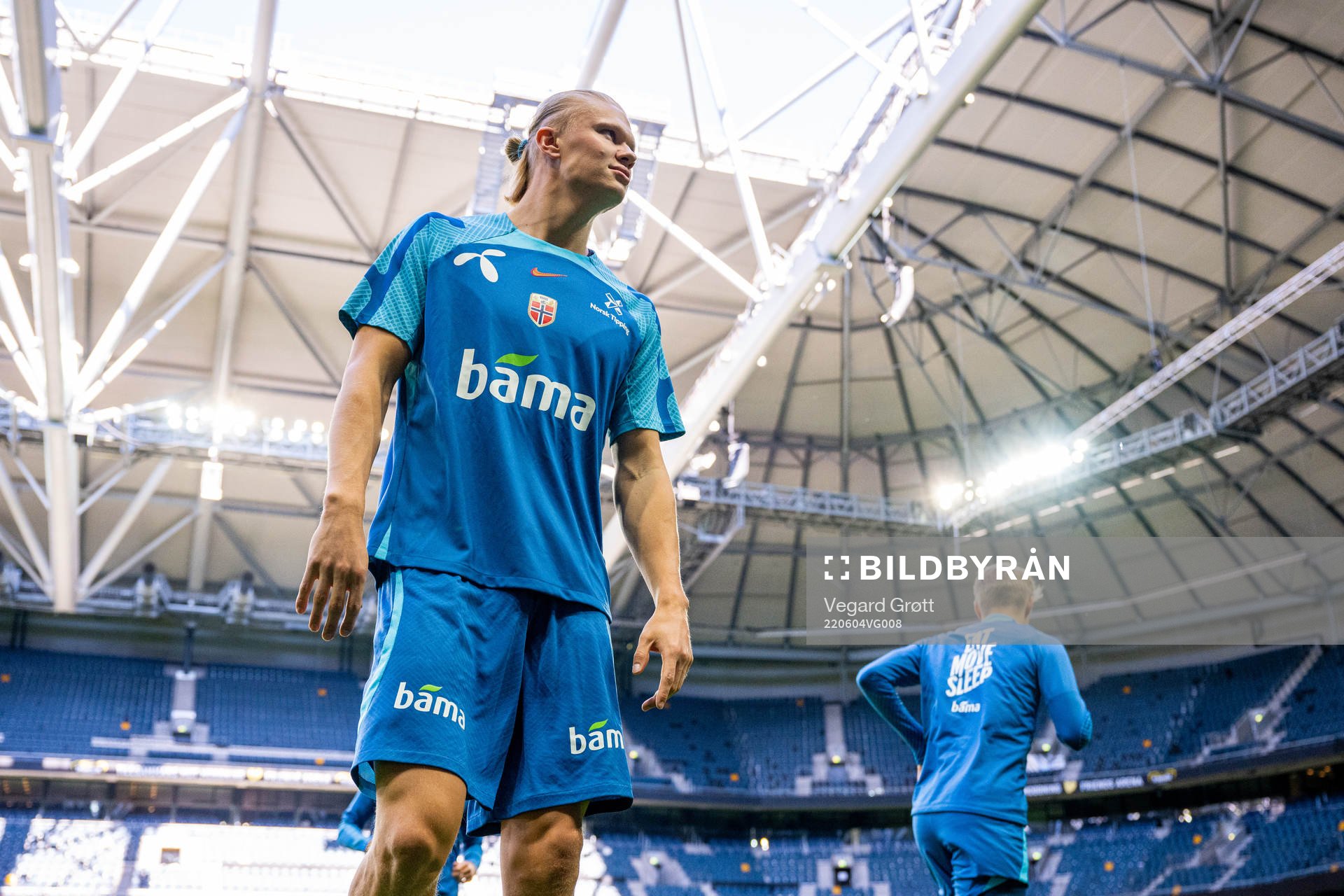 Erling Braut Haaland of the Norwegian national football team