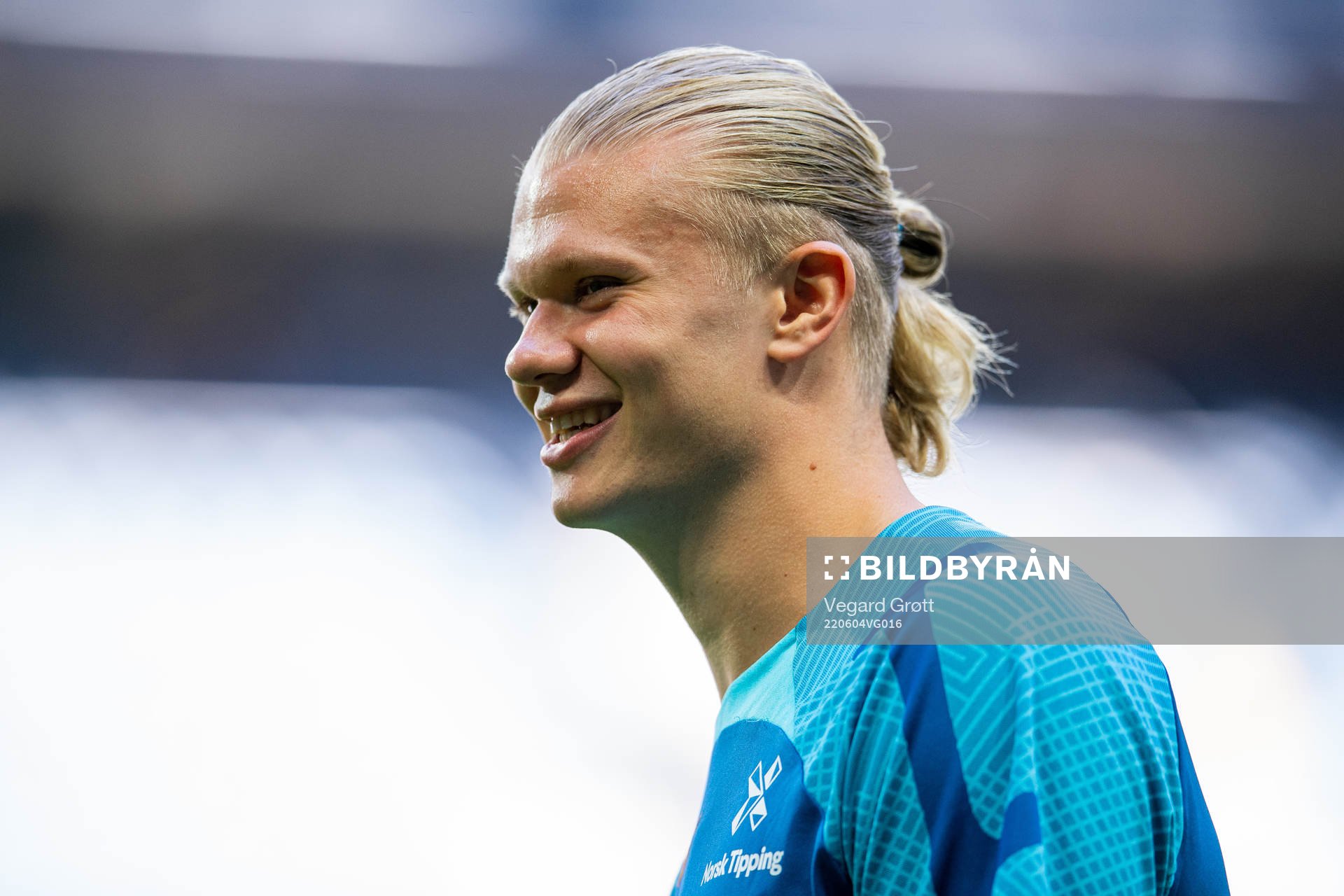 Erling Braut Haaland of the Norwegian national football team
