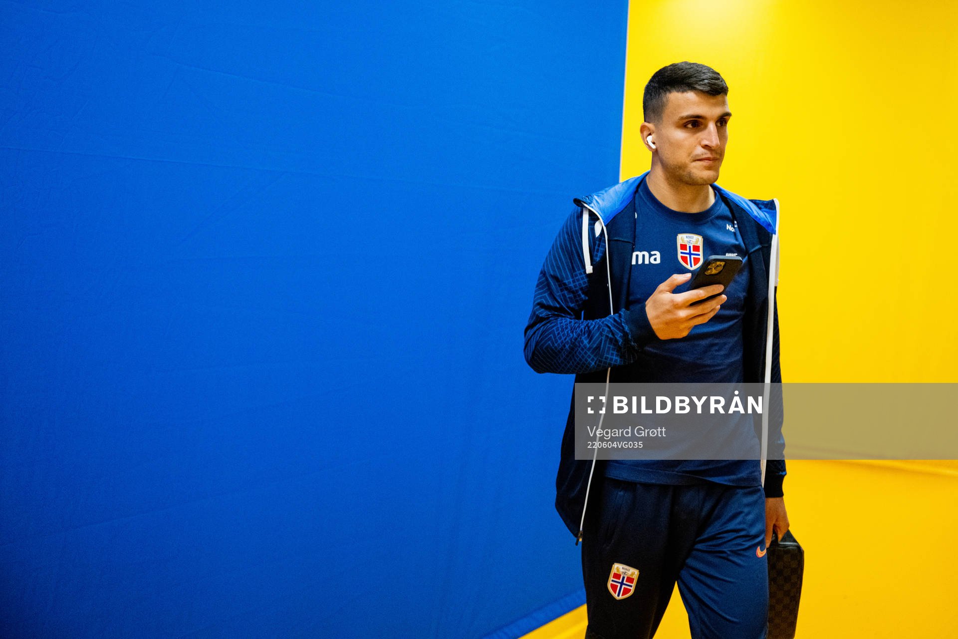 Mohamed Elyounoussi of the Norwegian national football team