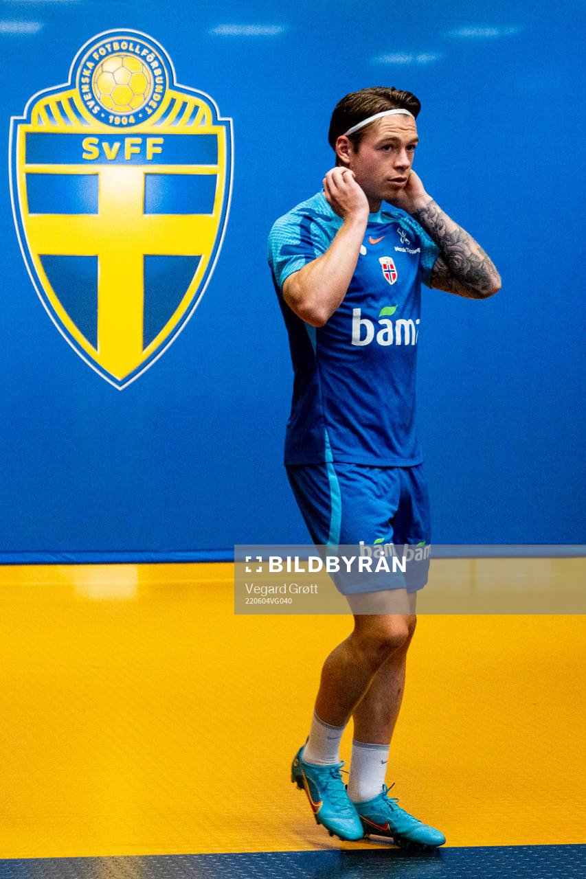 Patrick Berg of the Norwegian national football team