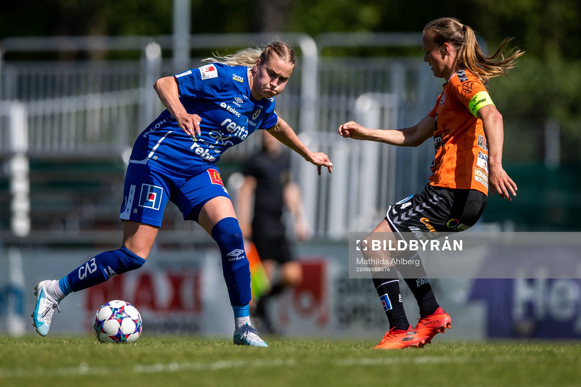 Örebros Elin Pikkujämsä och Kristianstads Michaela