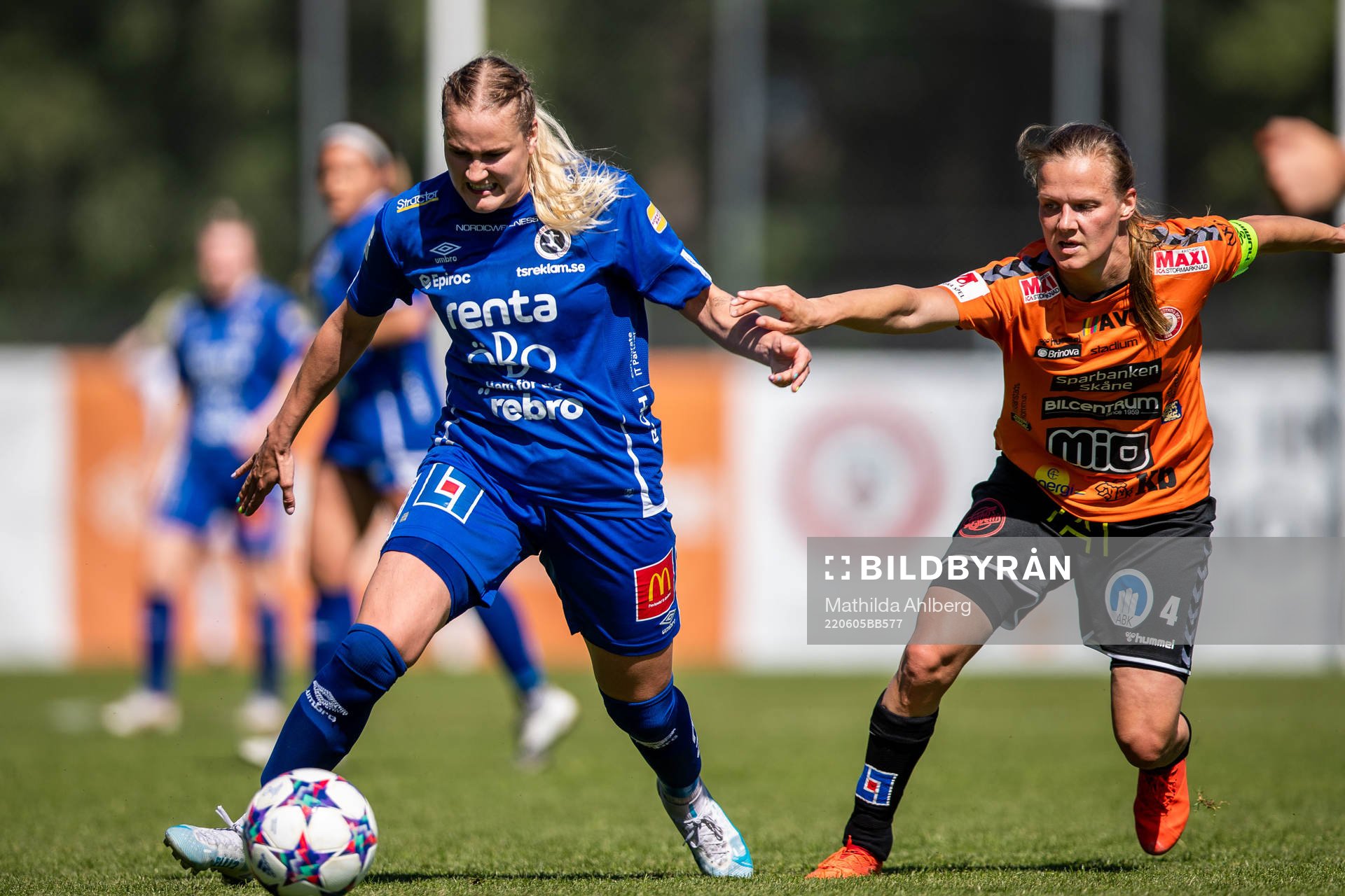 Örebros Elin Pikkujämsä och Kristianstads Michaela