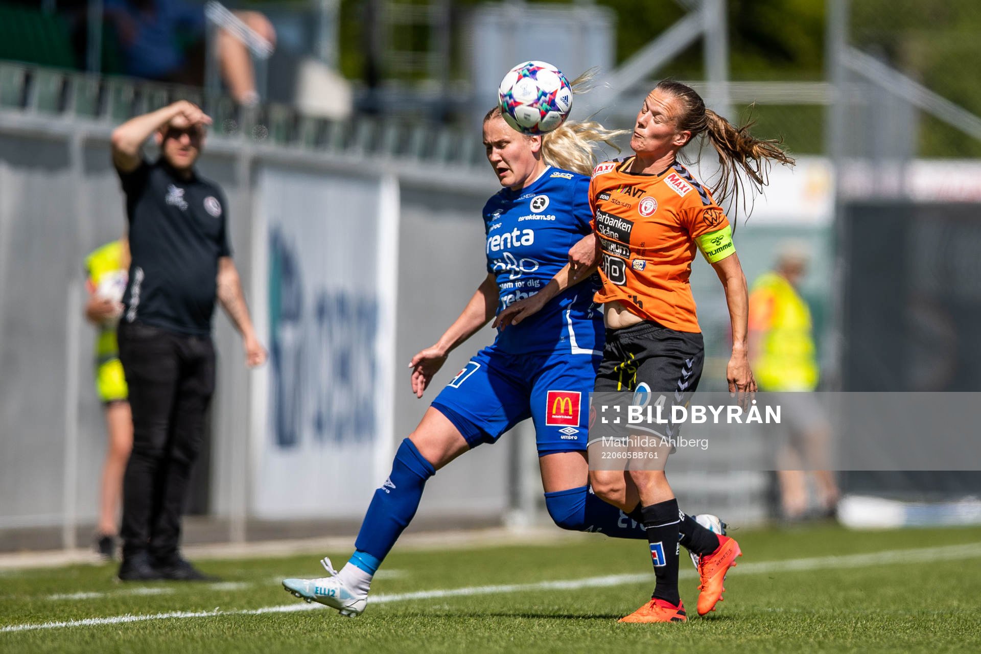 Örebros Elin Pikkujämsä och Kristianstads Michaela