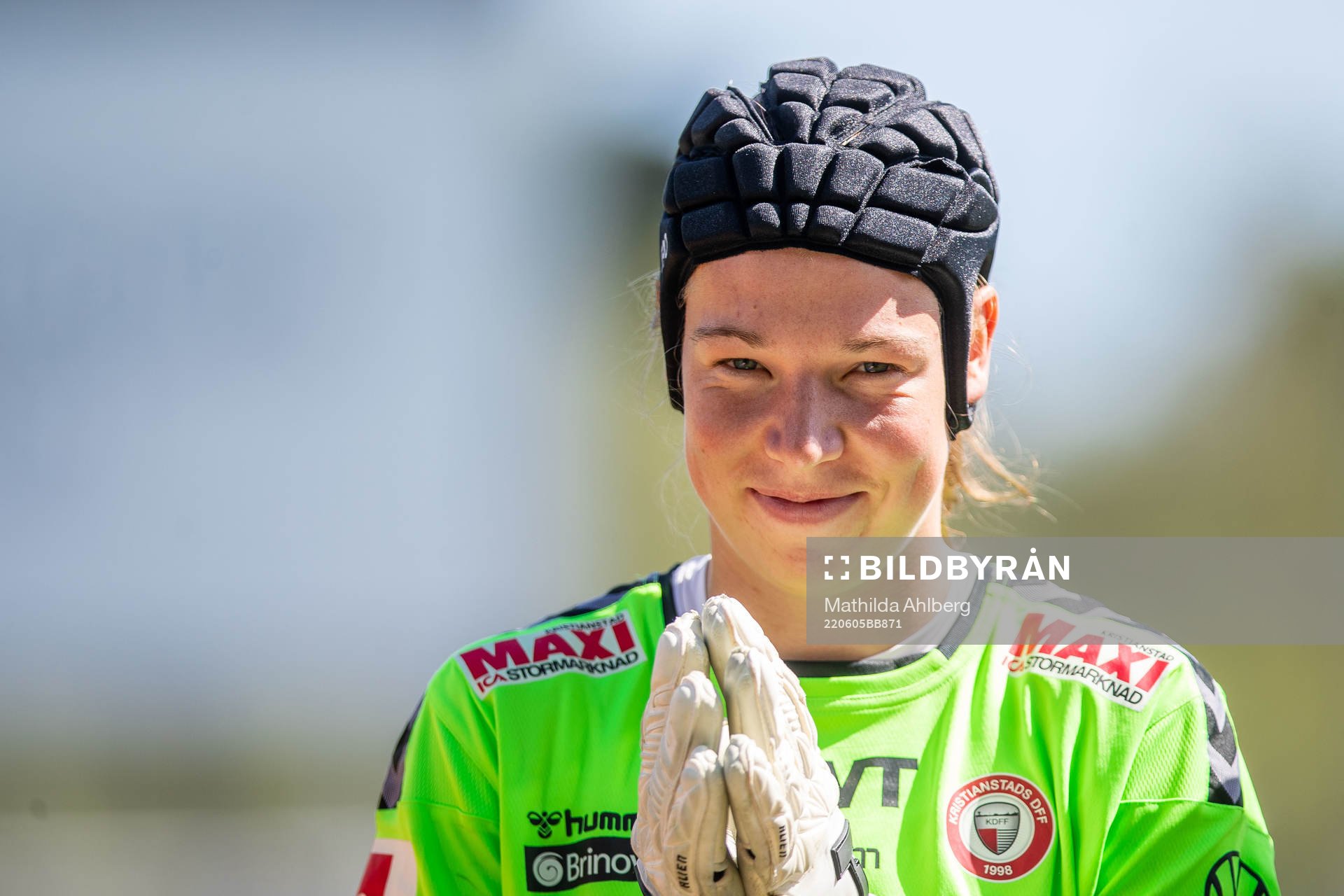 Kristianstads målvakt Melina Loeck