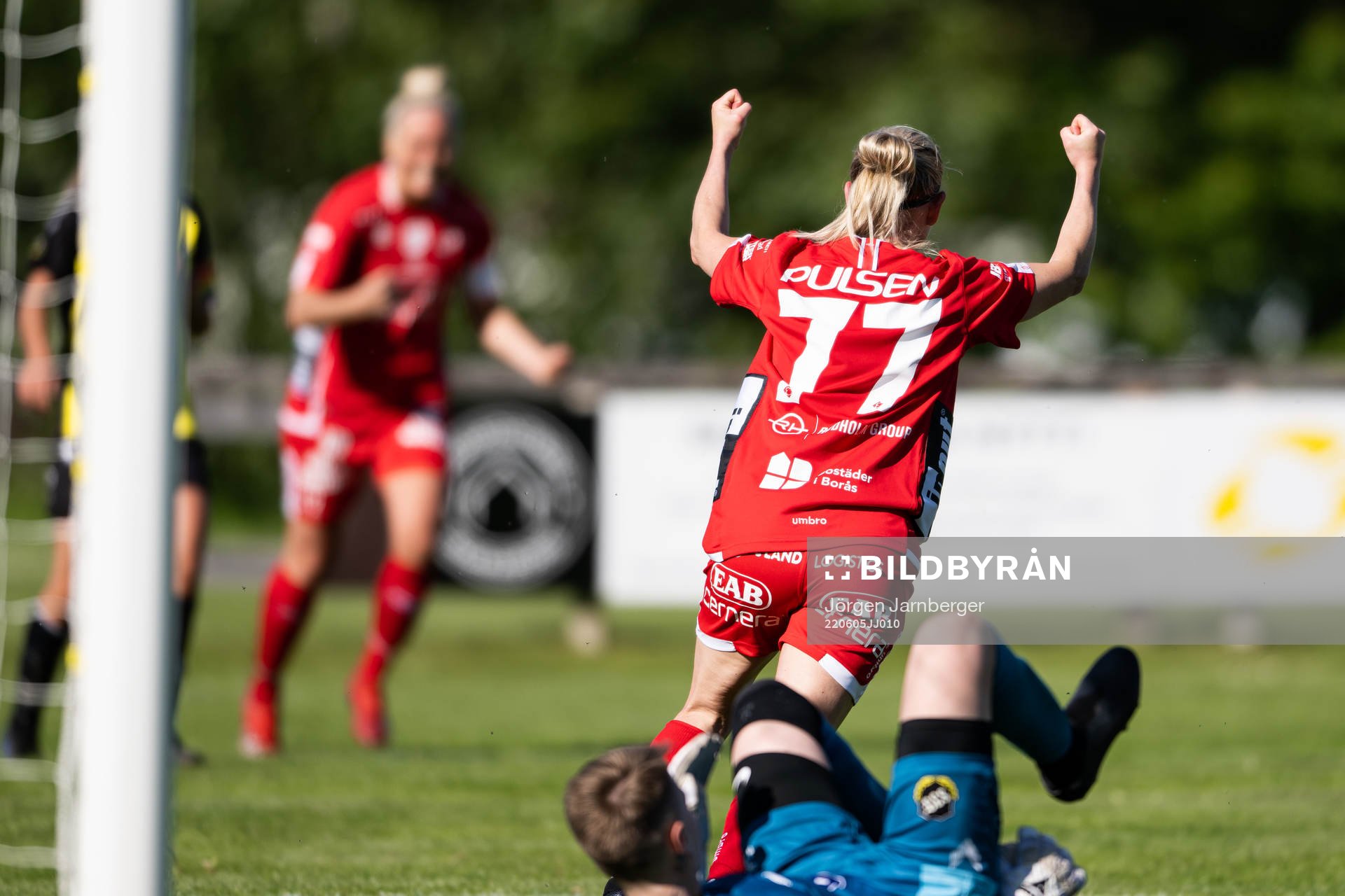Elfsborgs Sara Jardving jublar