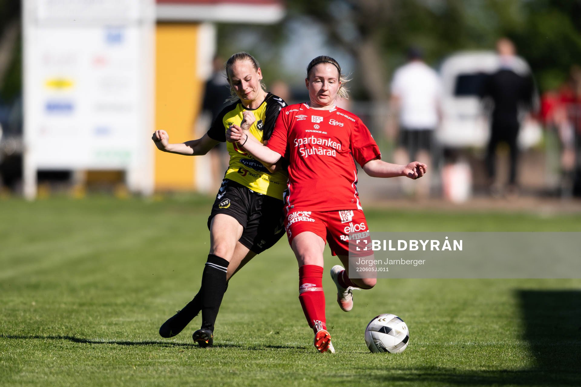 Skultorps Matilda Andersson och Elfsborgs Fanny Johansson