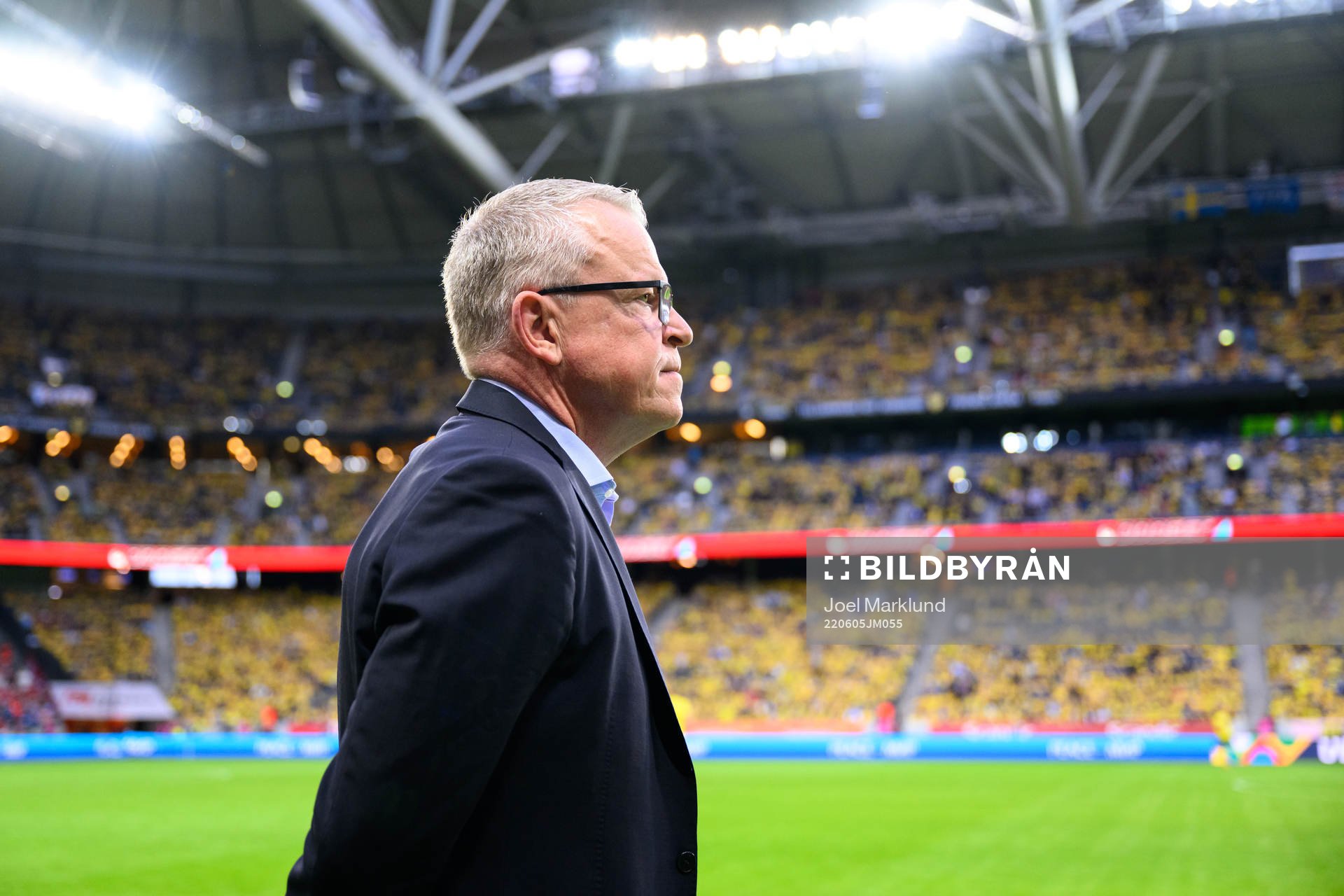 Head coach Janne Andersson of Sweden