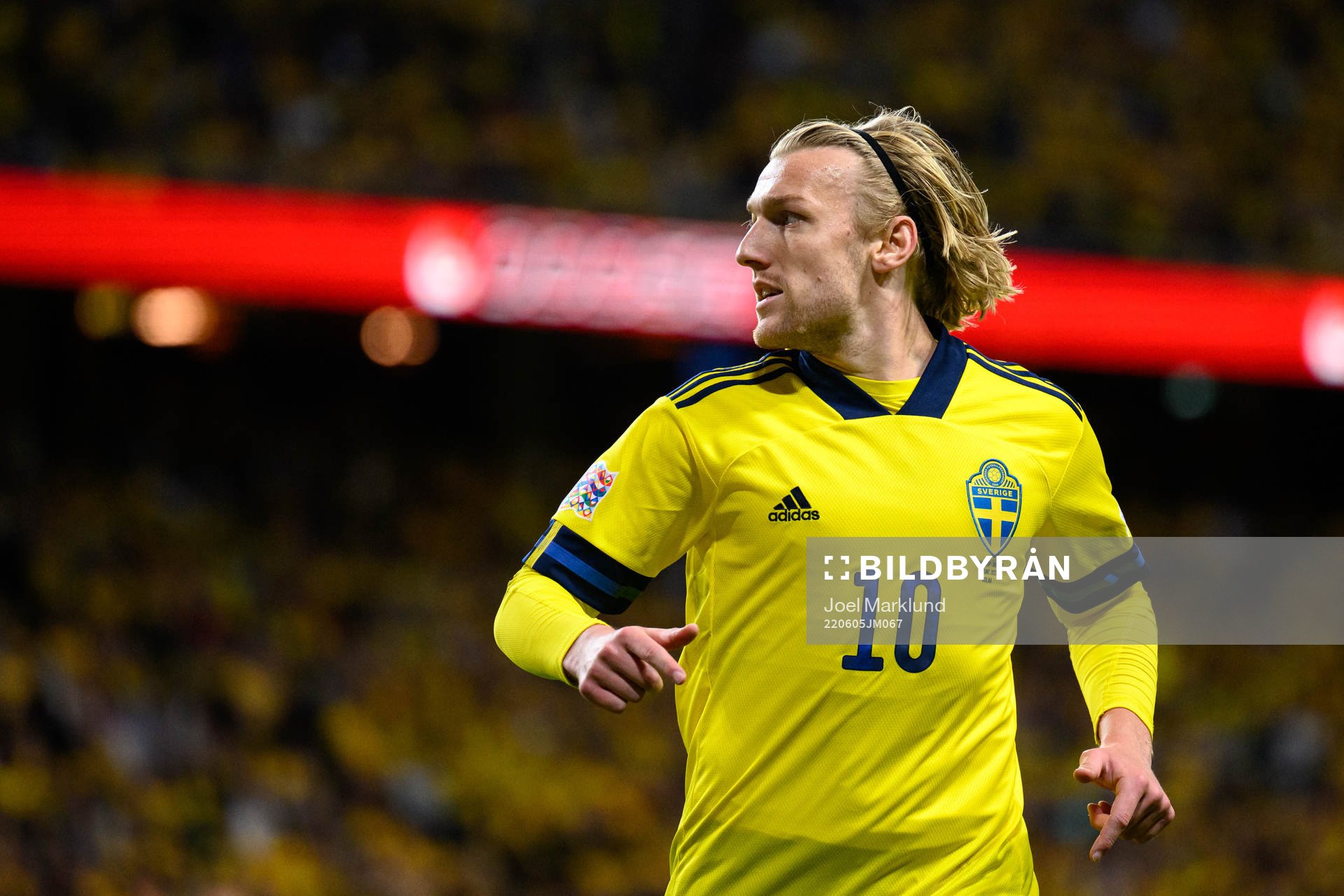 Emil Forsberg of Sweden