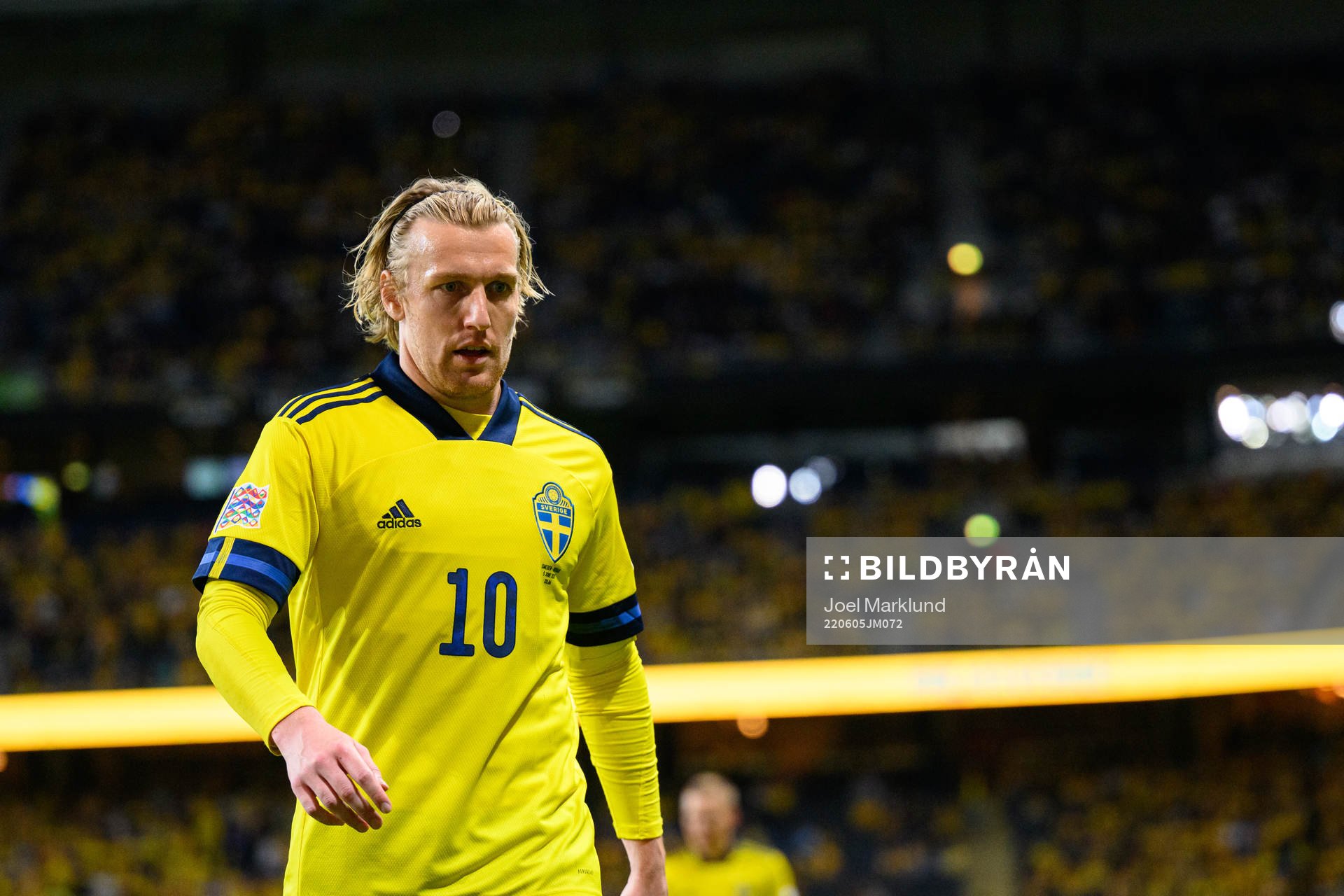 Emil Forsberg of Sweden looks dejected