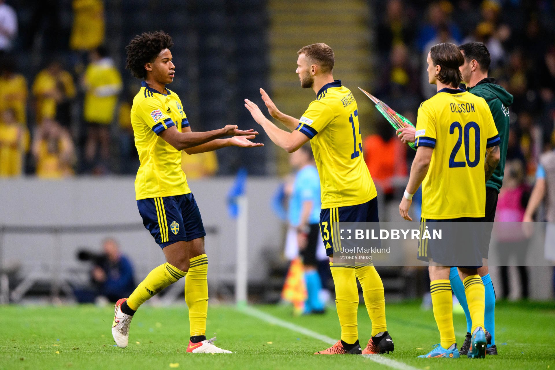 Jens Cajuste of Sweden is replaces by Jesper Karlström