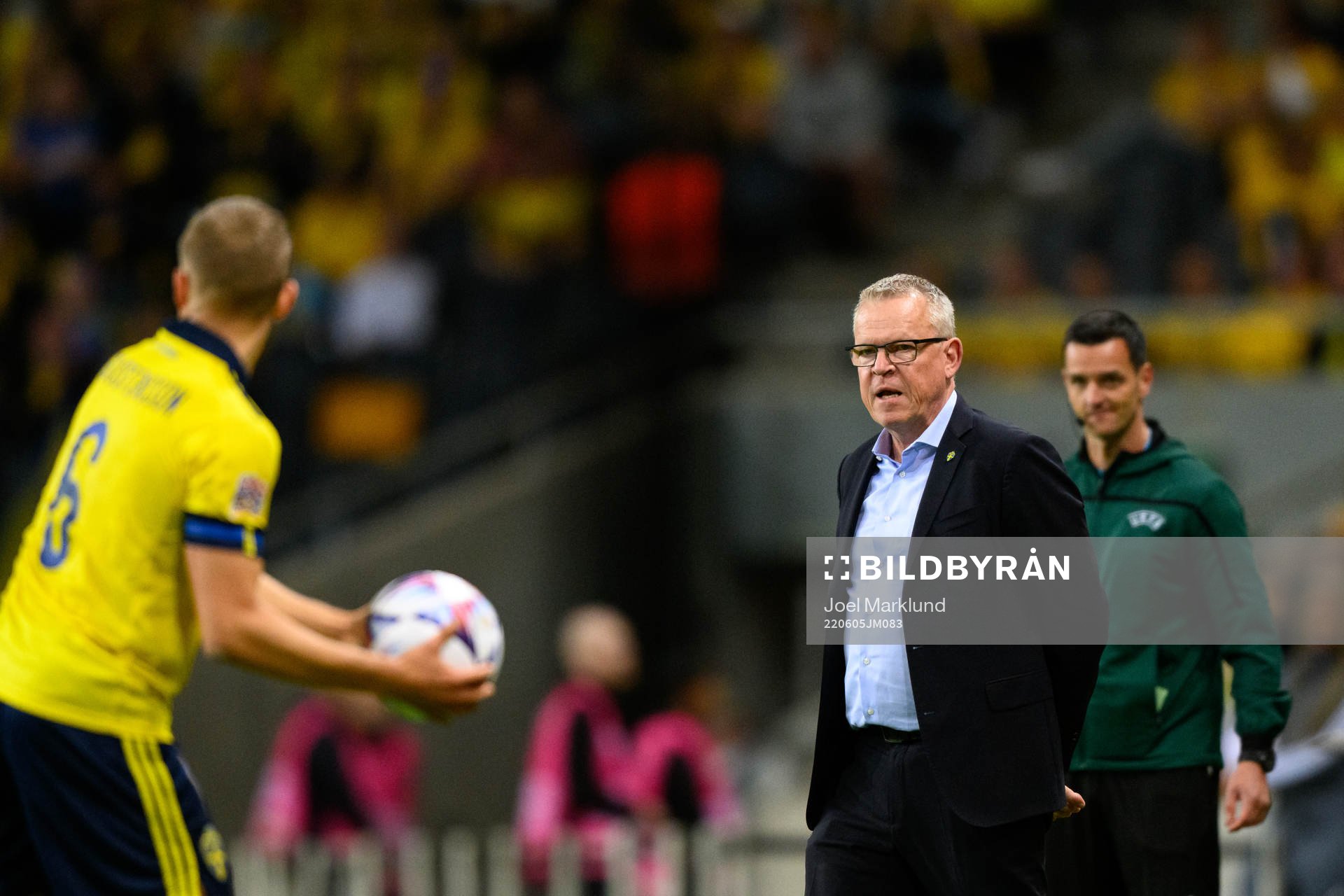 Head coach Janne Andersson of Sweden