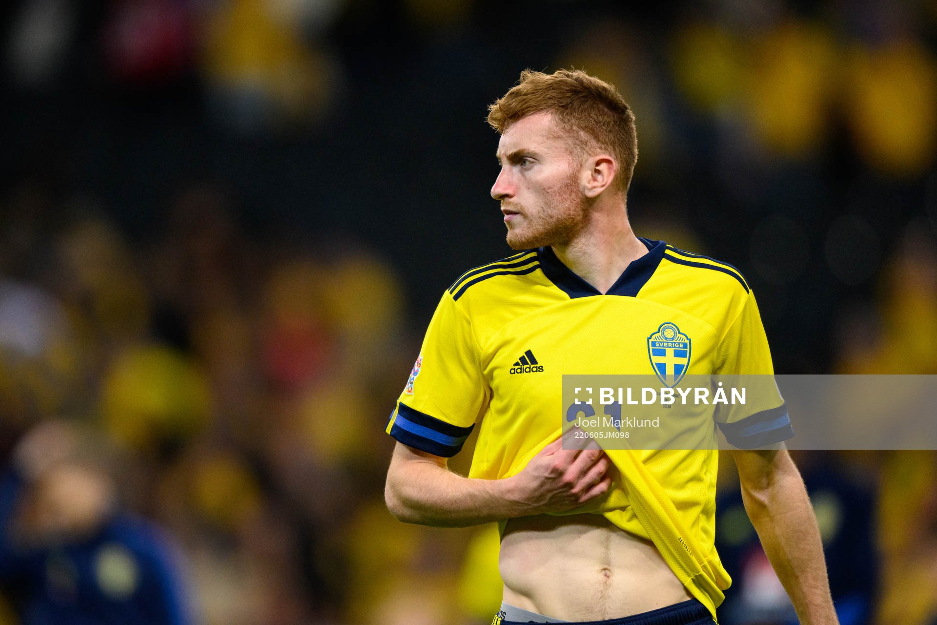 Dejan Kulusevski of Sweden