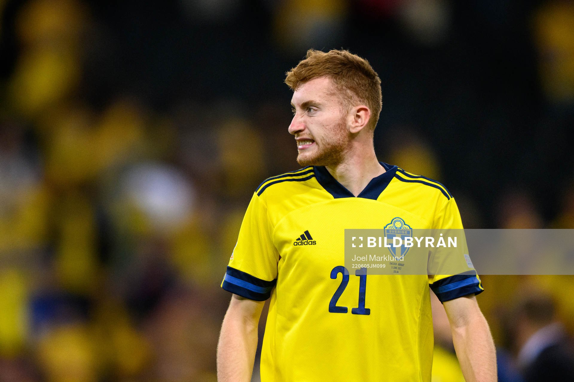 Dejan Kulusevski of Sweden