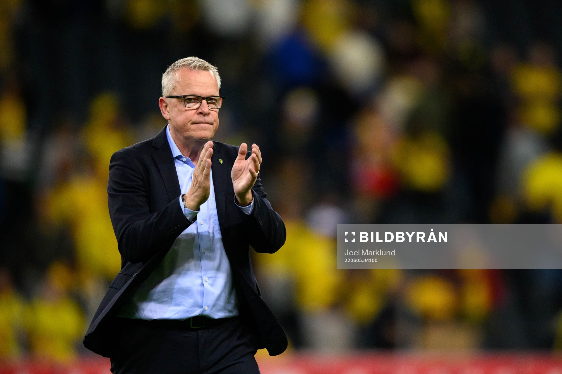 Head coach Janne Andersson of Sweden