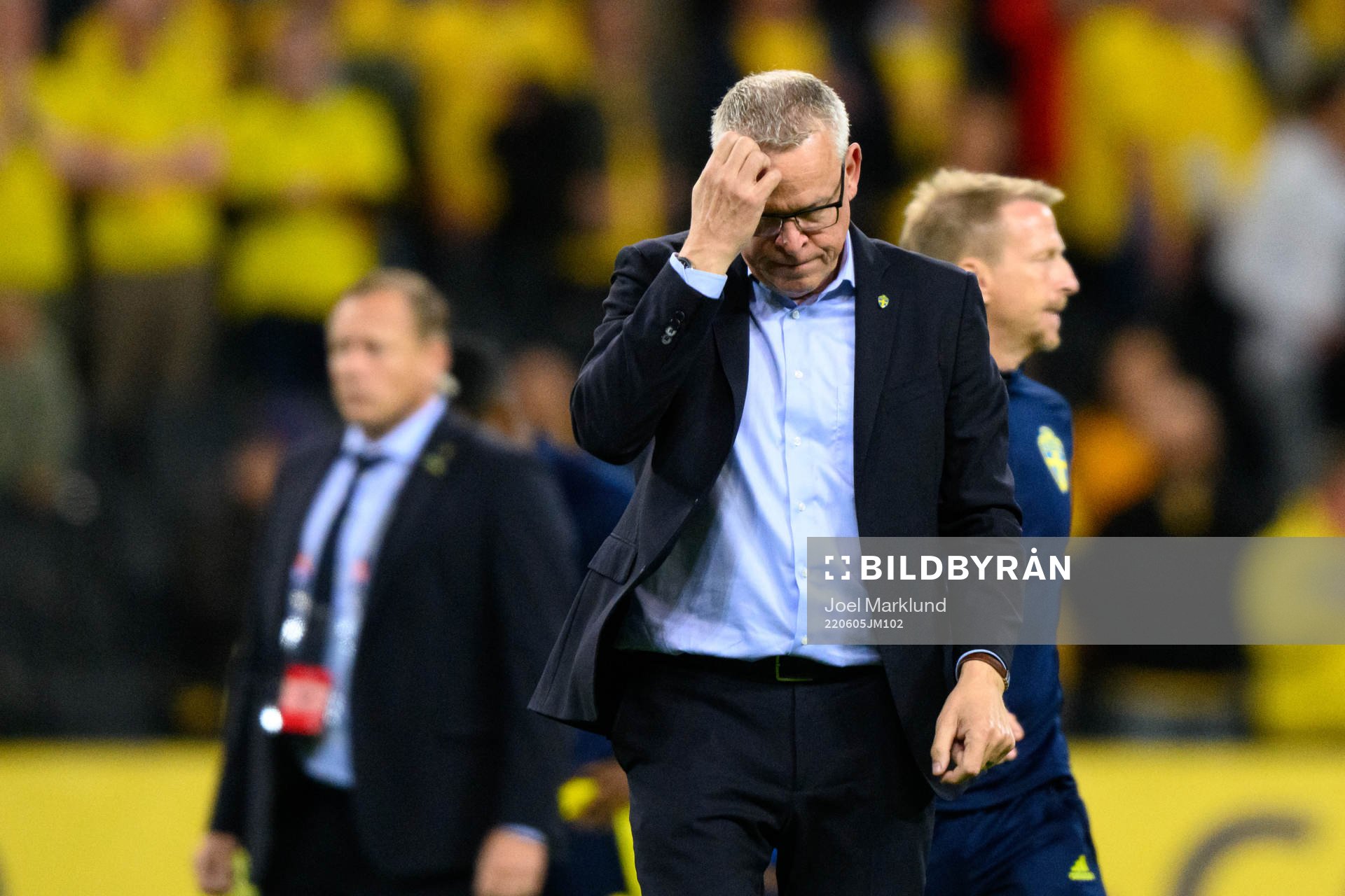 Head coach Janne Andersson of Sweden