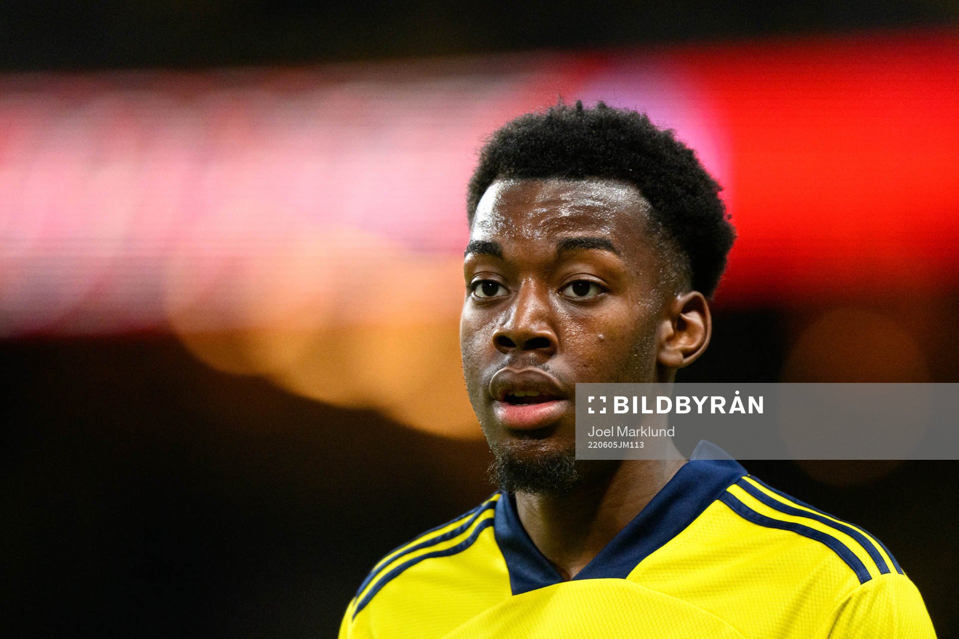 Anthony Elanga of Sweden