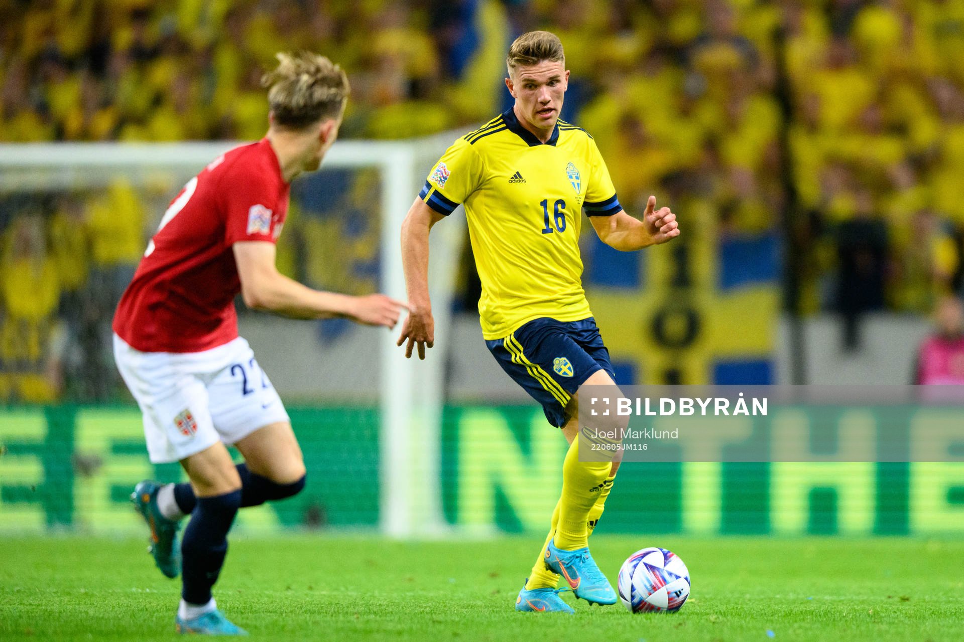 Viktor Gyökeres of Sweden