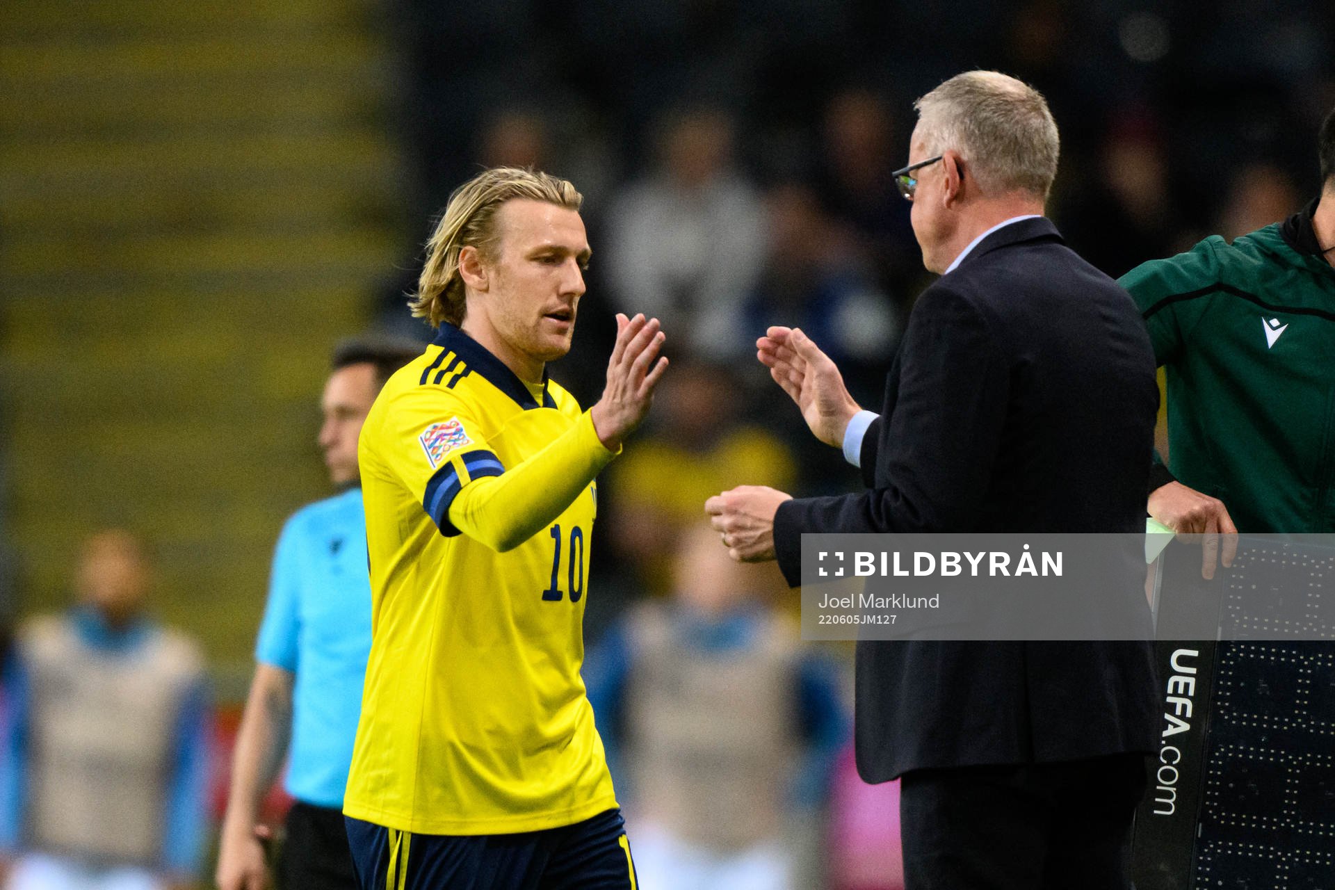 Emil Forsberg of Sweden