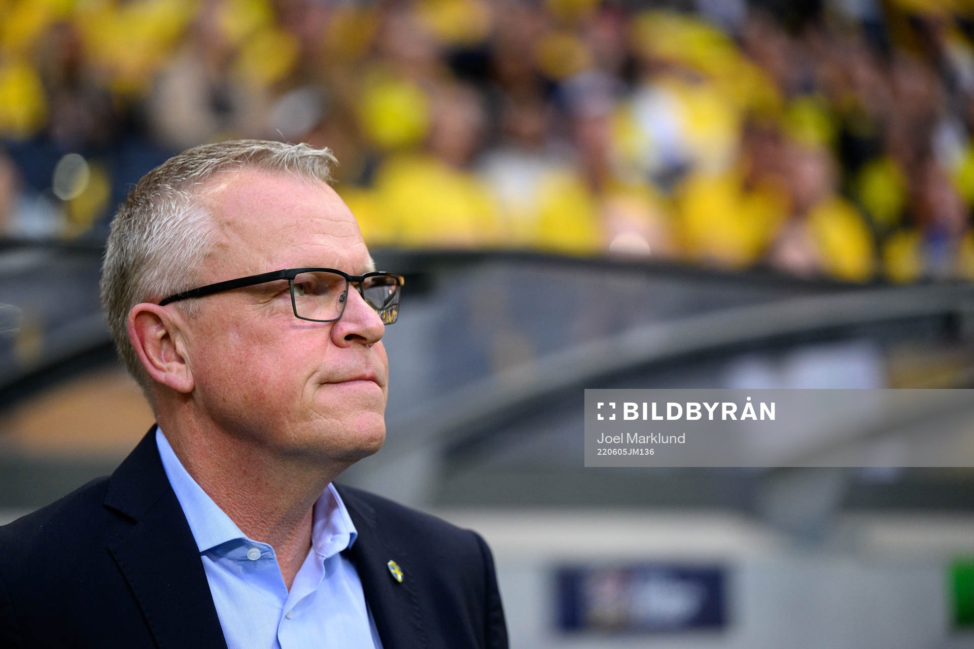 Head coach Janne Andersson of Sweden
