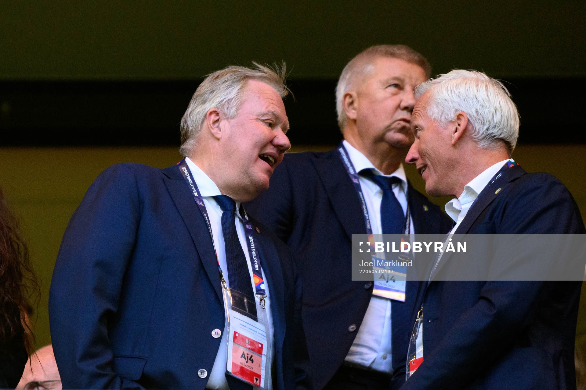 Karl-Erik Nilsson, president of the Swedish Football