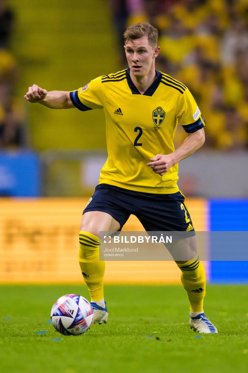 Emil Krafth of Sweden