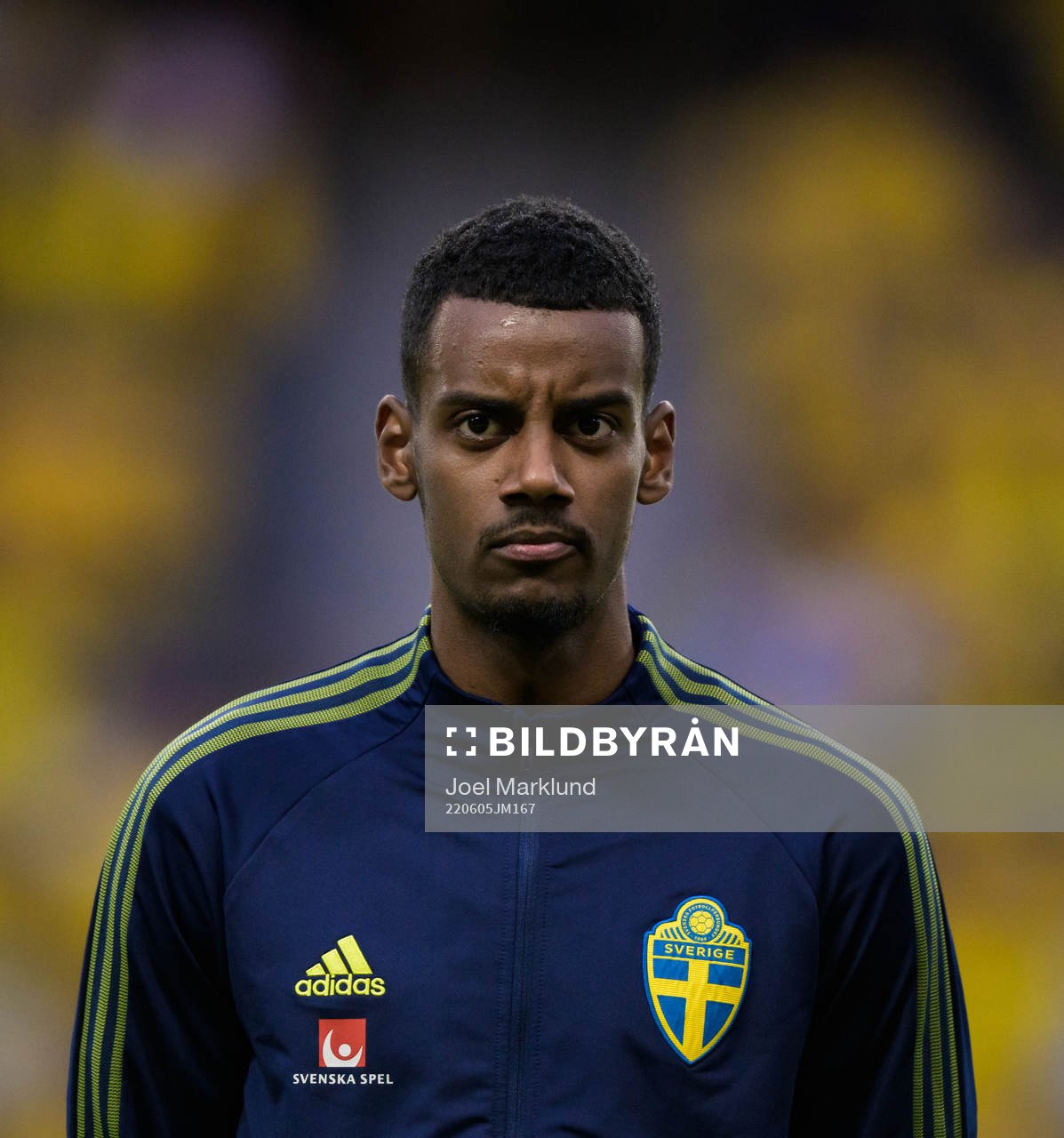 Alexander Isak of Sweden