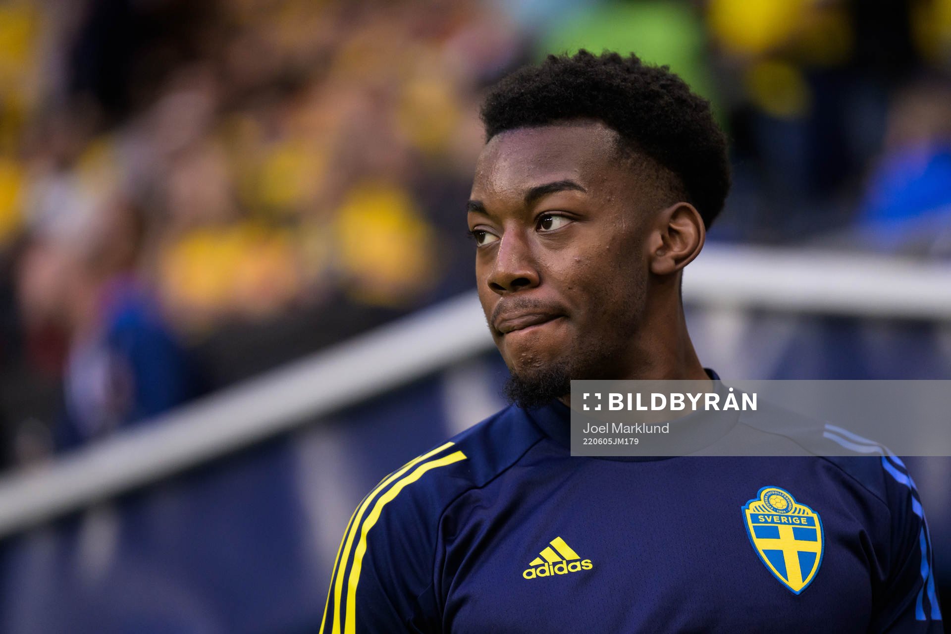Anthony Elanga of Sweden