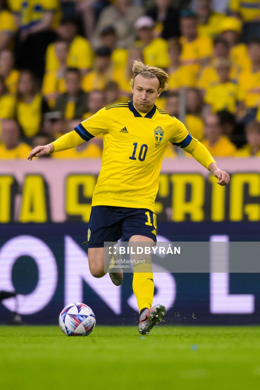 Emil Forsberg of Sweden