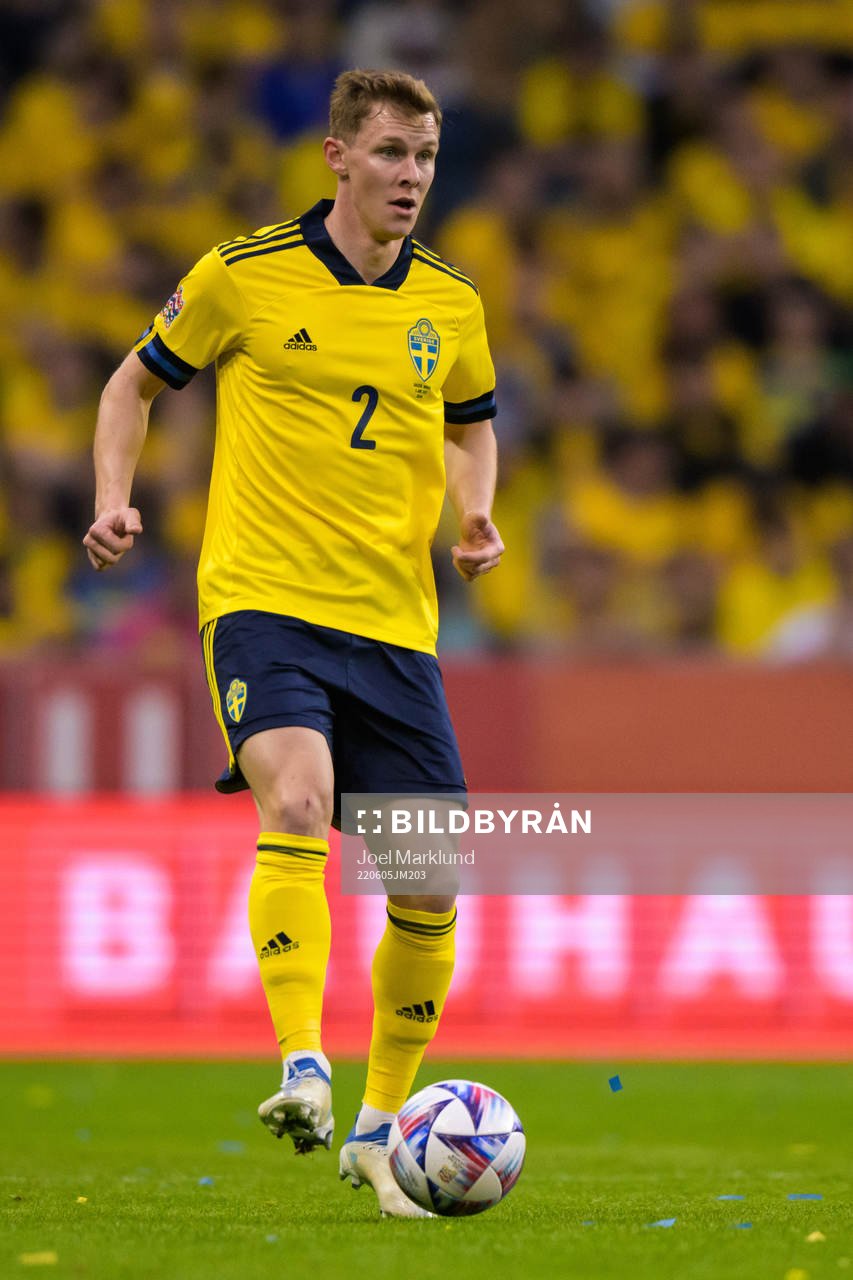 Emil Krafth of Sweden