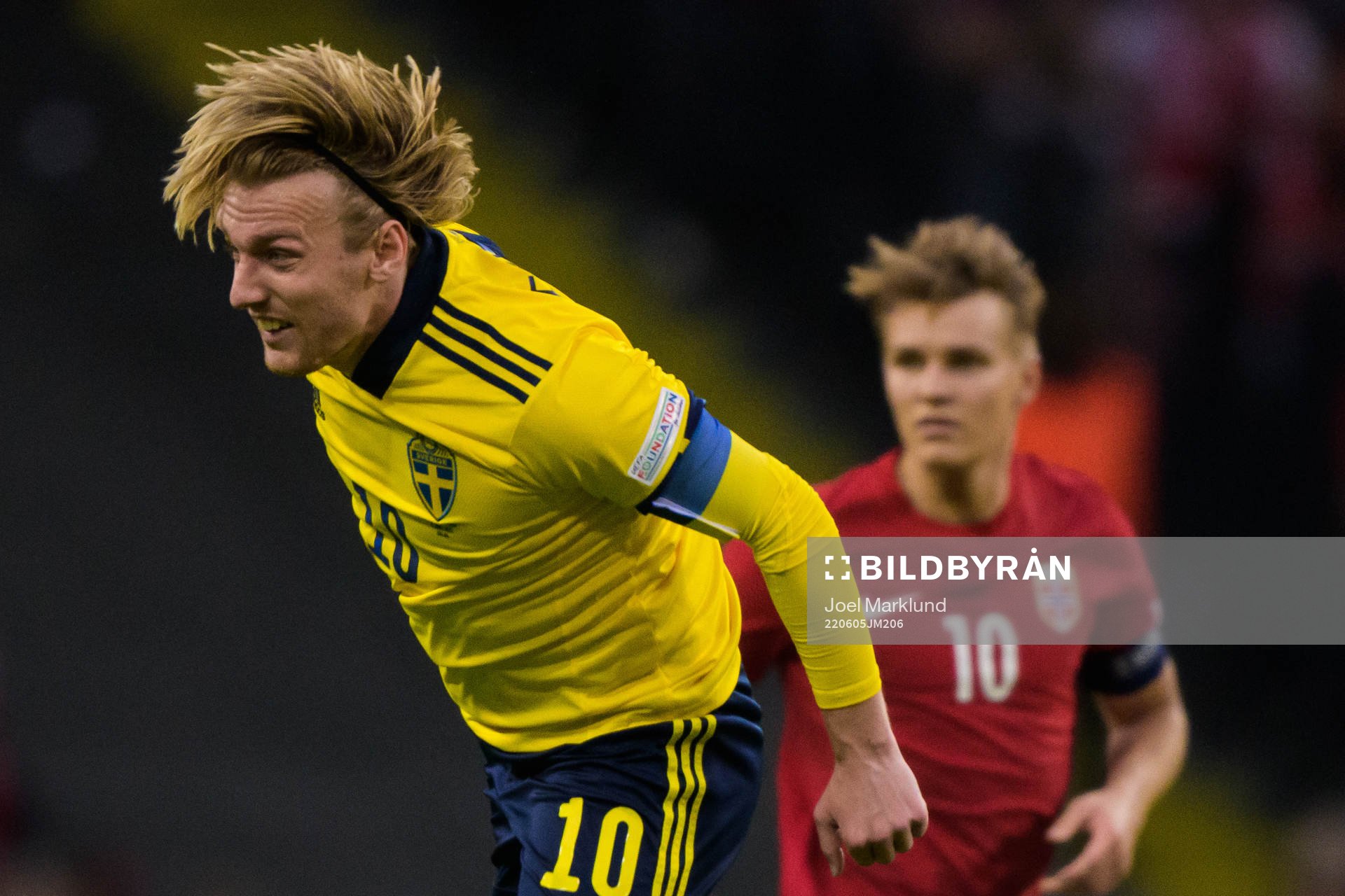 Emil Forsberg of Sweden