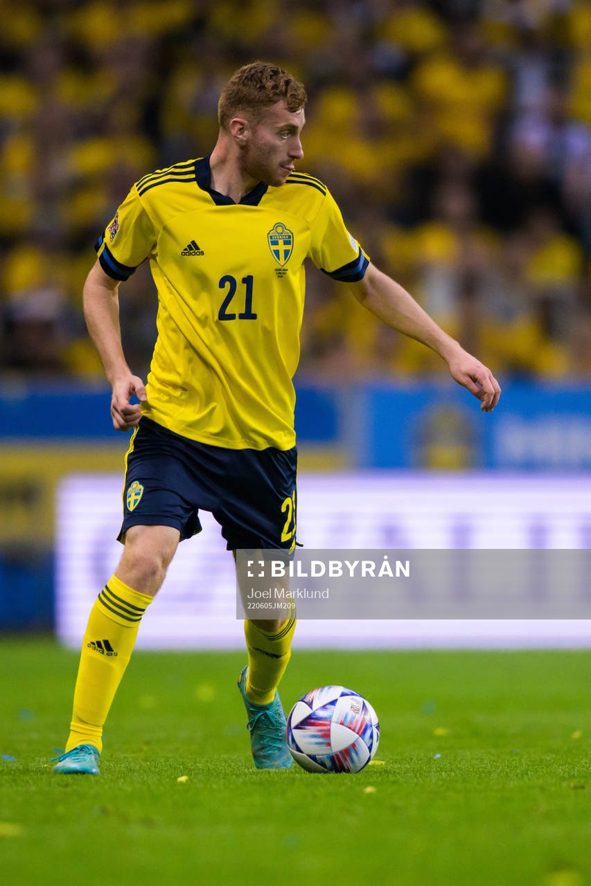 Dejan Kulusevski of Sweden