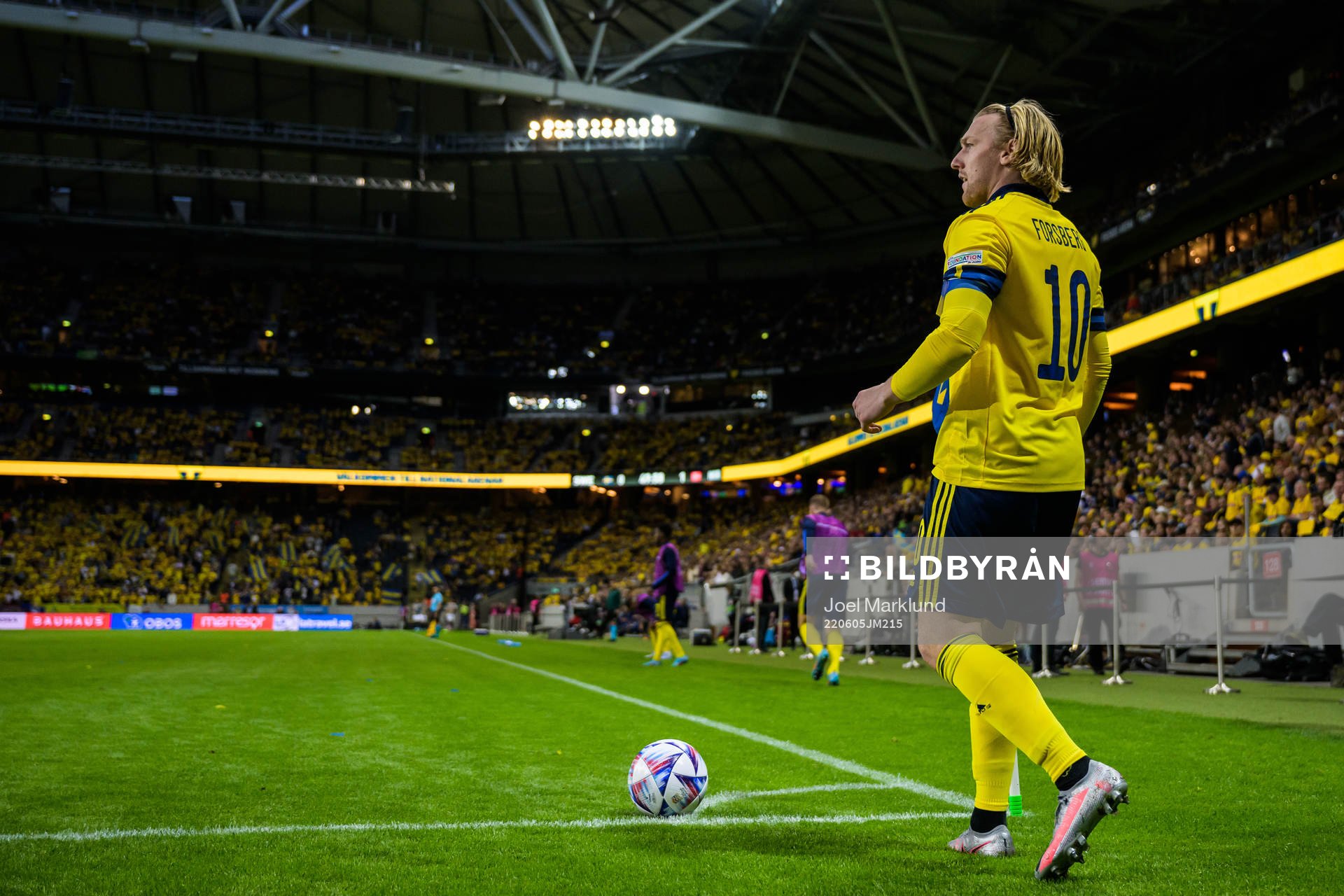 Emil Forsberg of Sweden