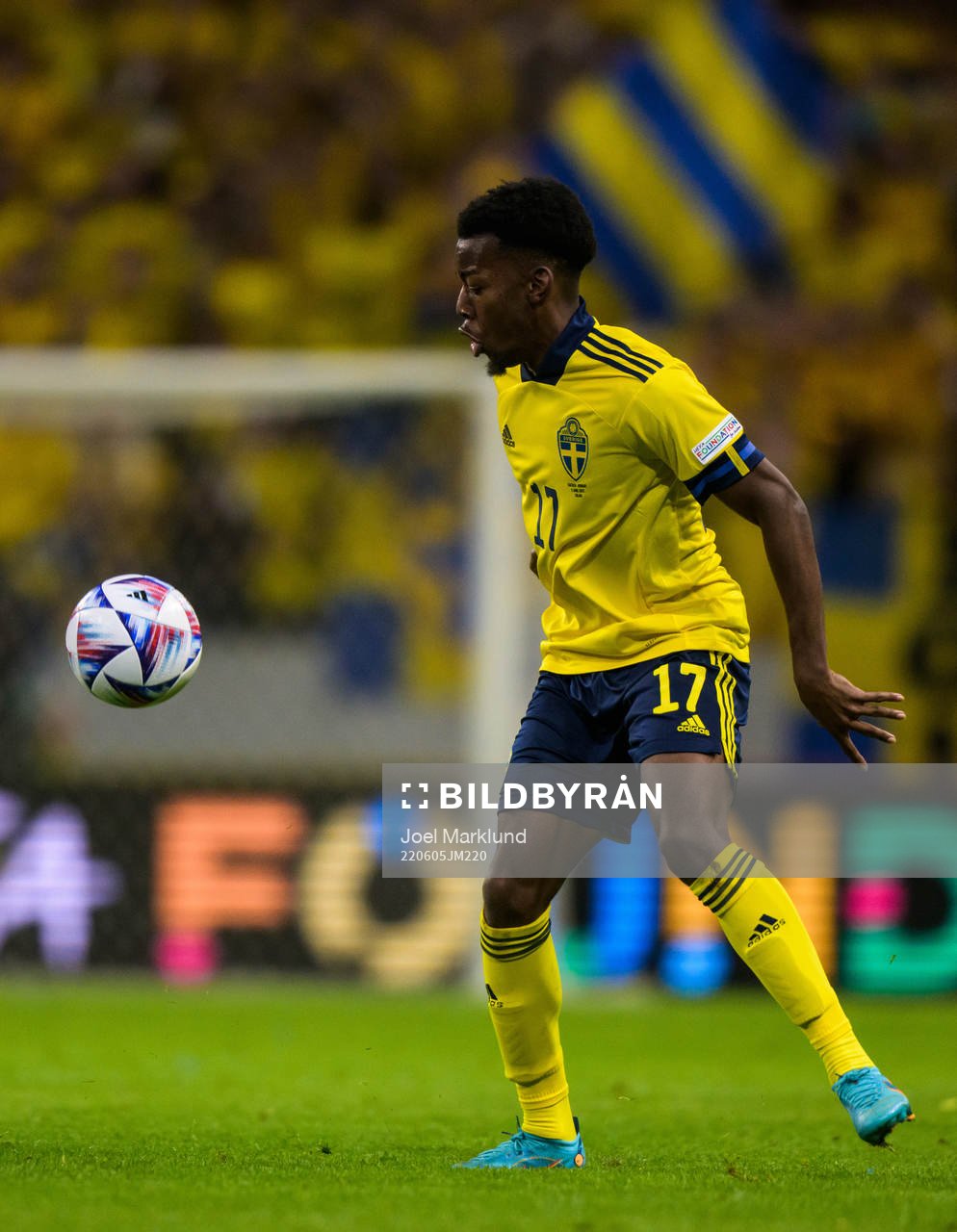 Anthony Elanga of Sweden