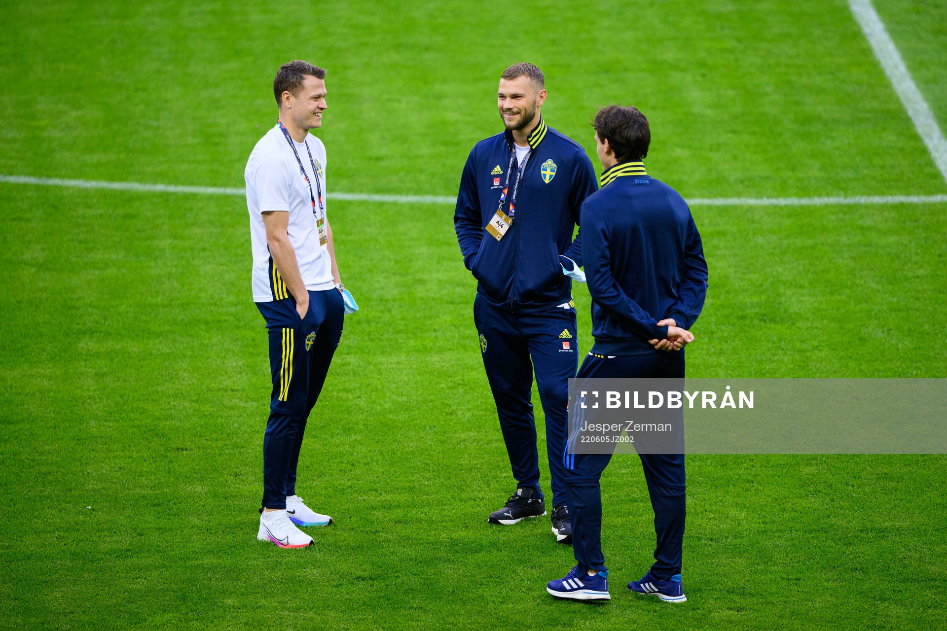 Viktor Claesson and Jesper Karlström of Sweden