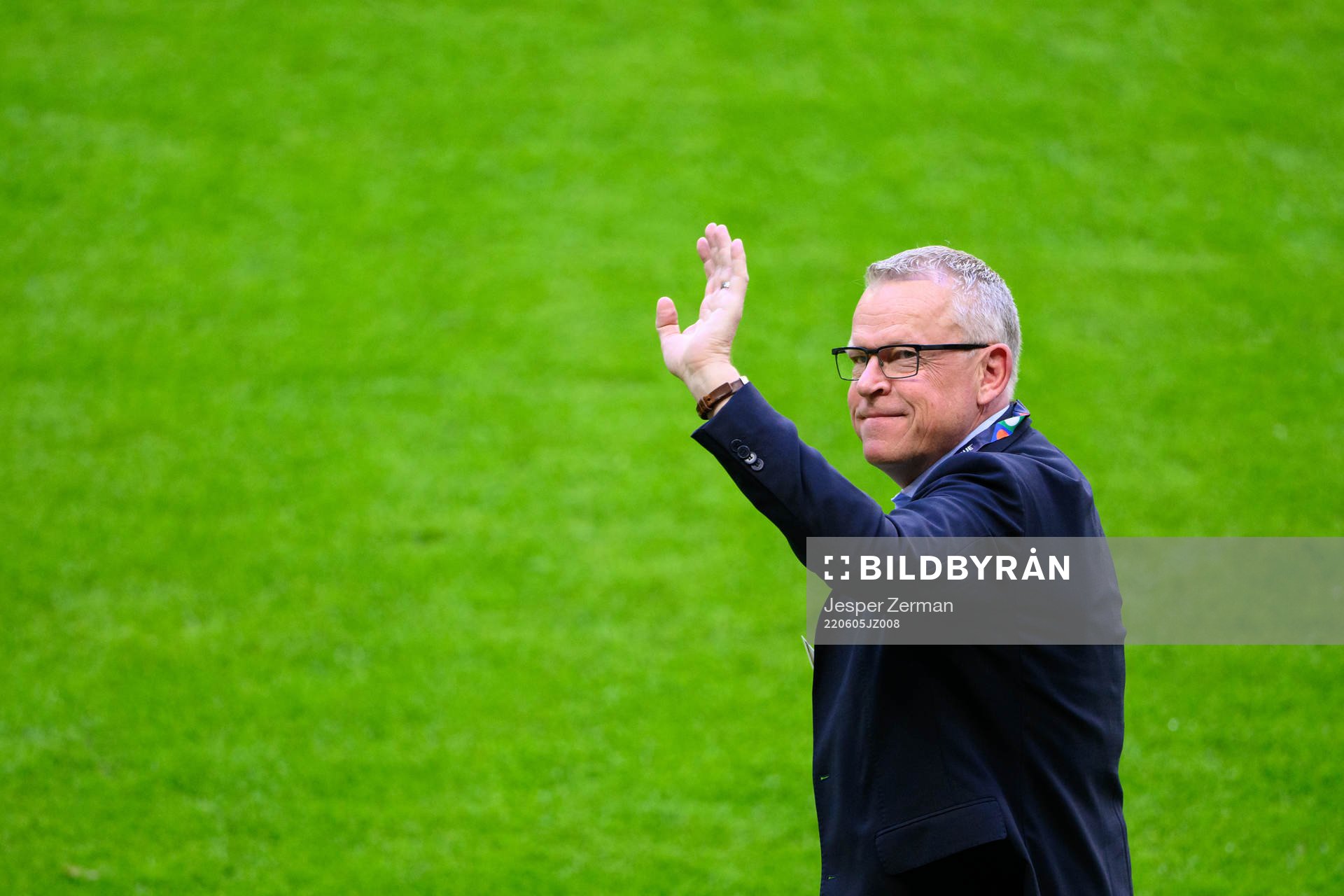 Head coach Janne Andersson of Sweden