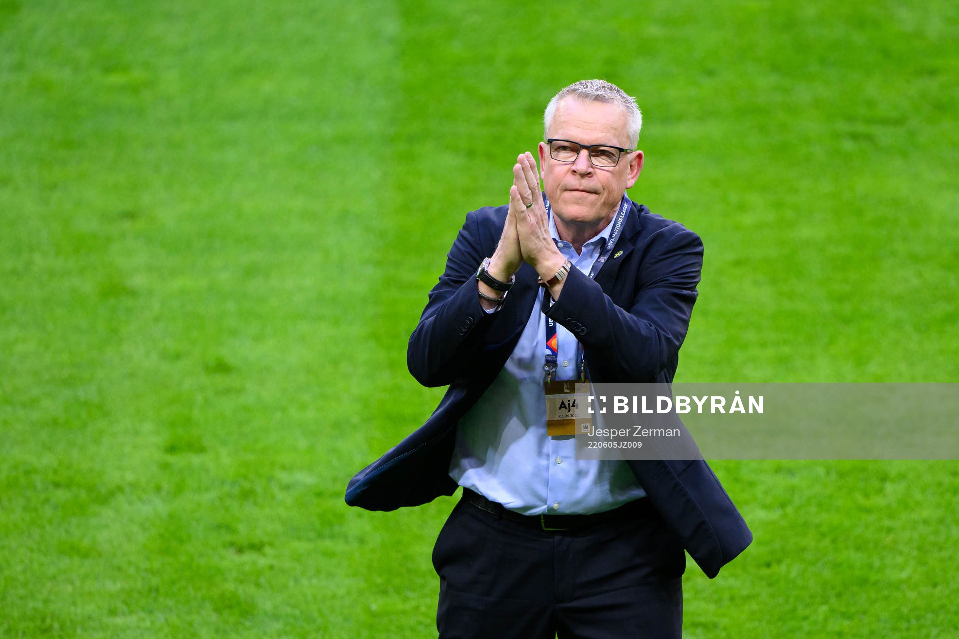Head coach Janne Andersson of Sweden