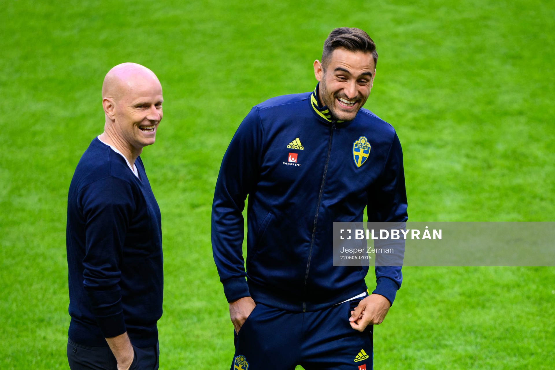 Ståle Solbakken, head coach of Norway, and Sotirios