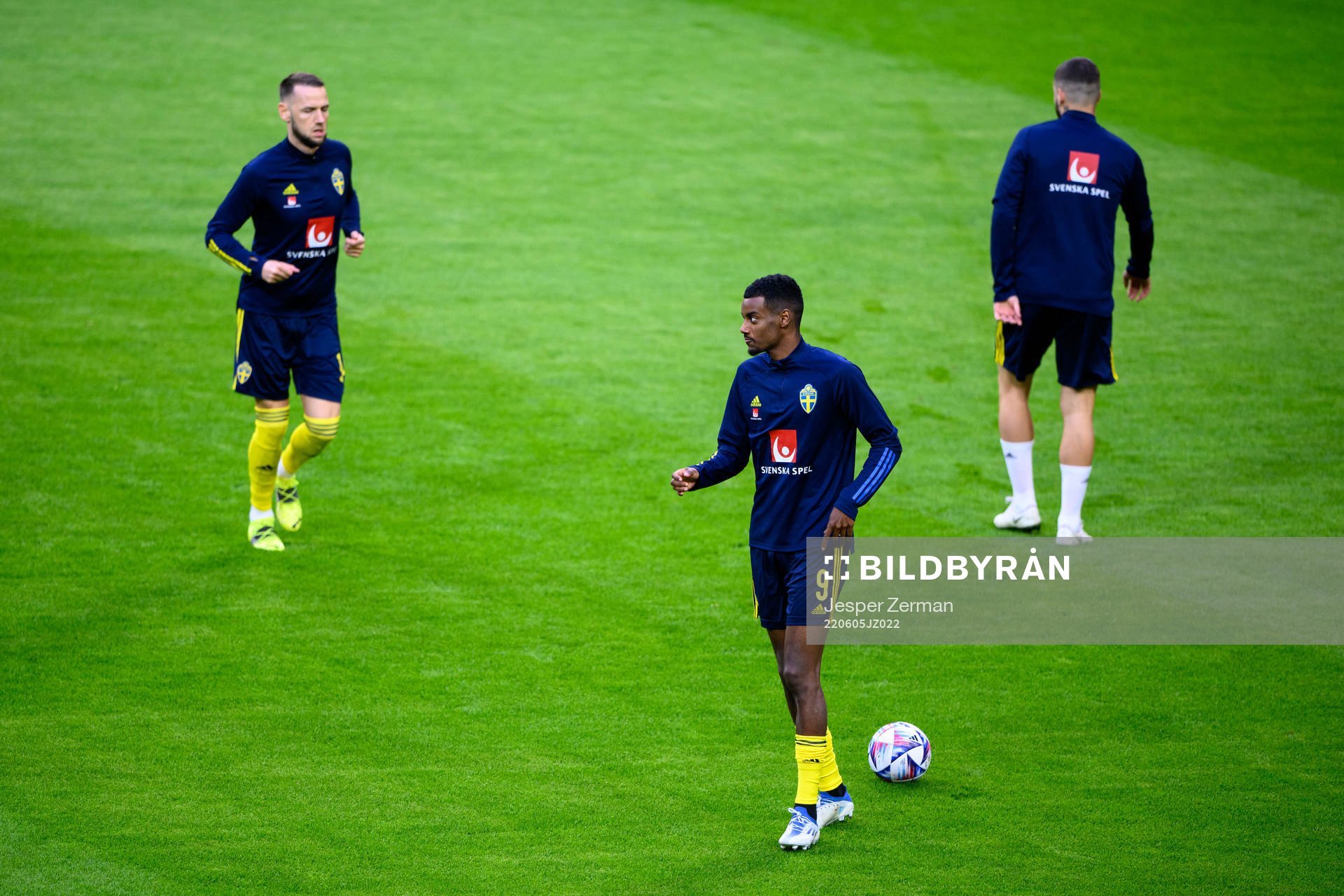 Alexander Isak of Sweden