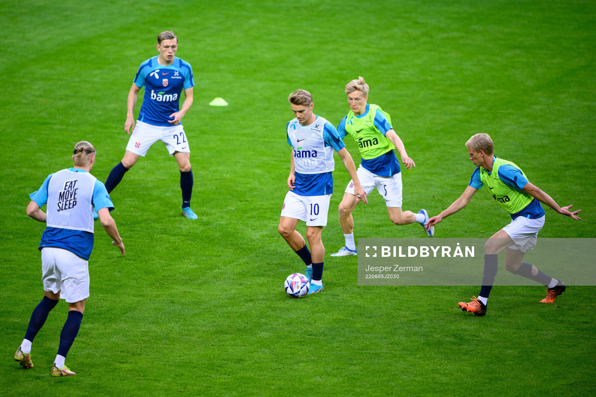 Marcus Holmgren Pedersen, Martin Ødegaard and Birger