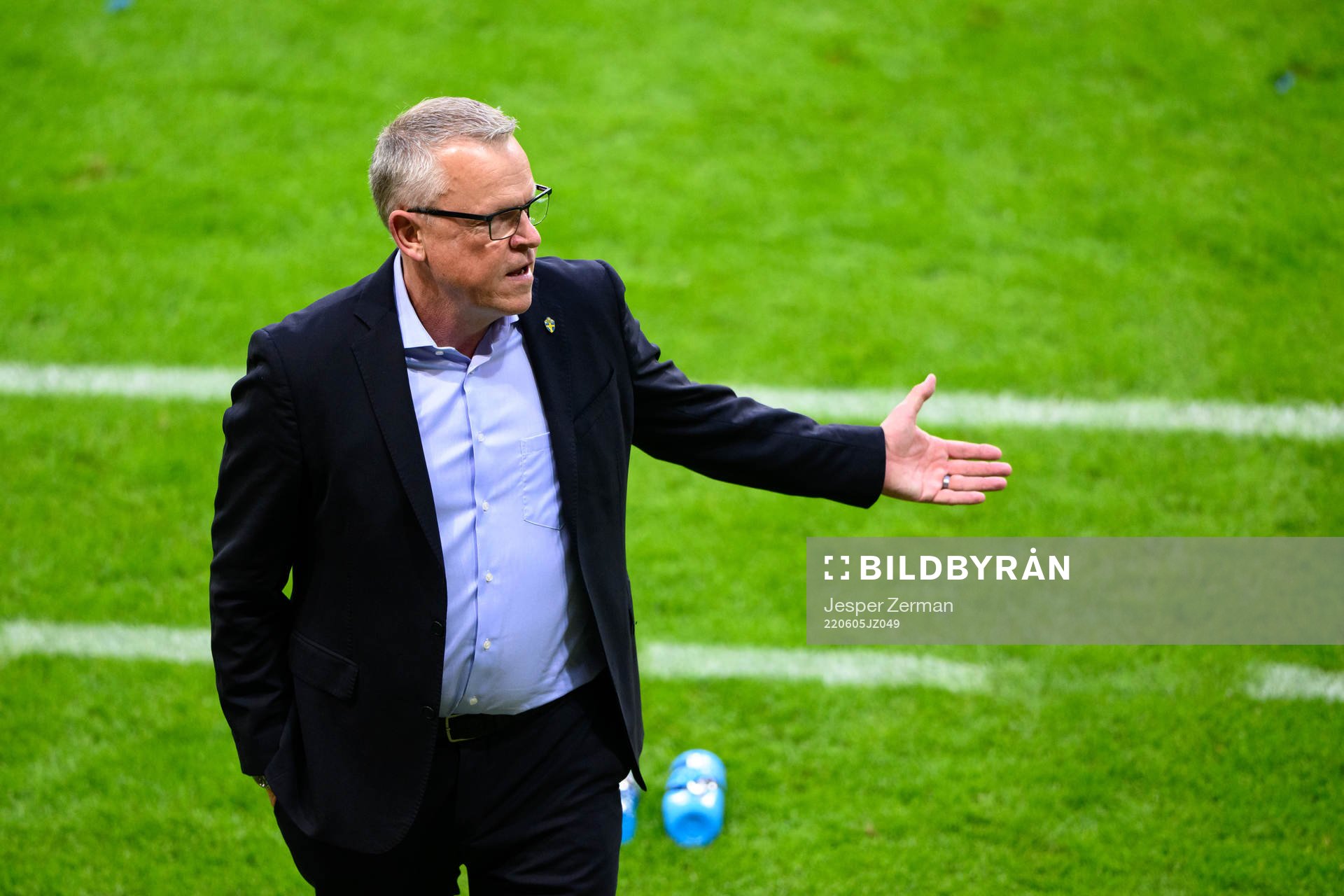 Head coach Janne Andersson of Sweden