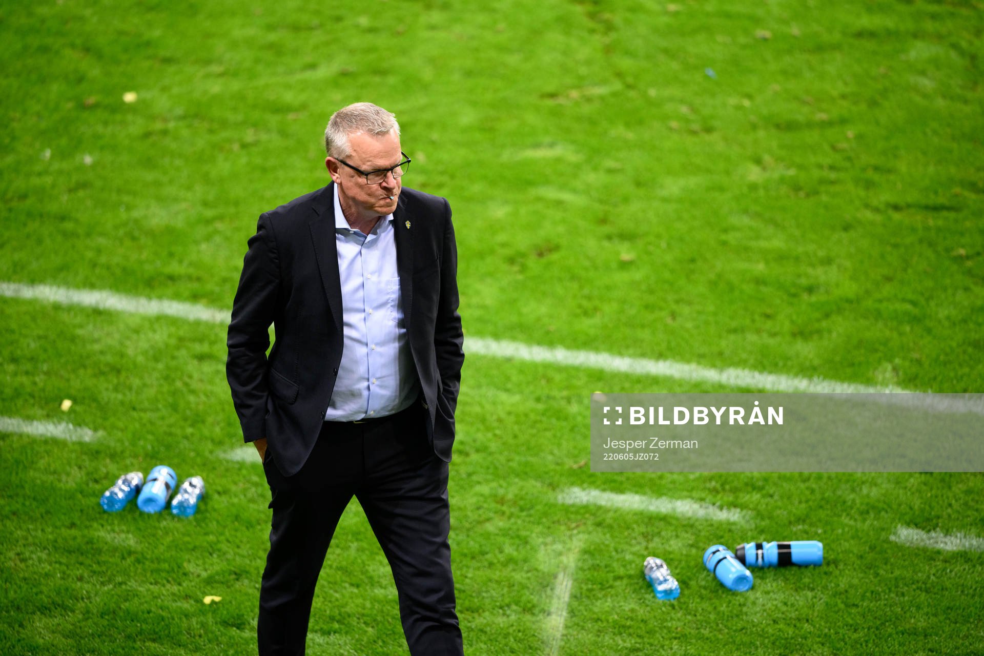 Head coach Janne Andersson of Sweden