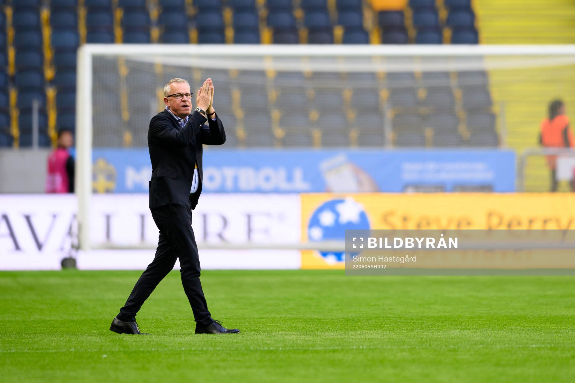 Head coach Janne Andersson of Sweden