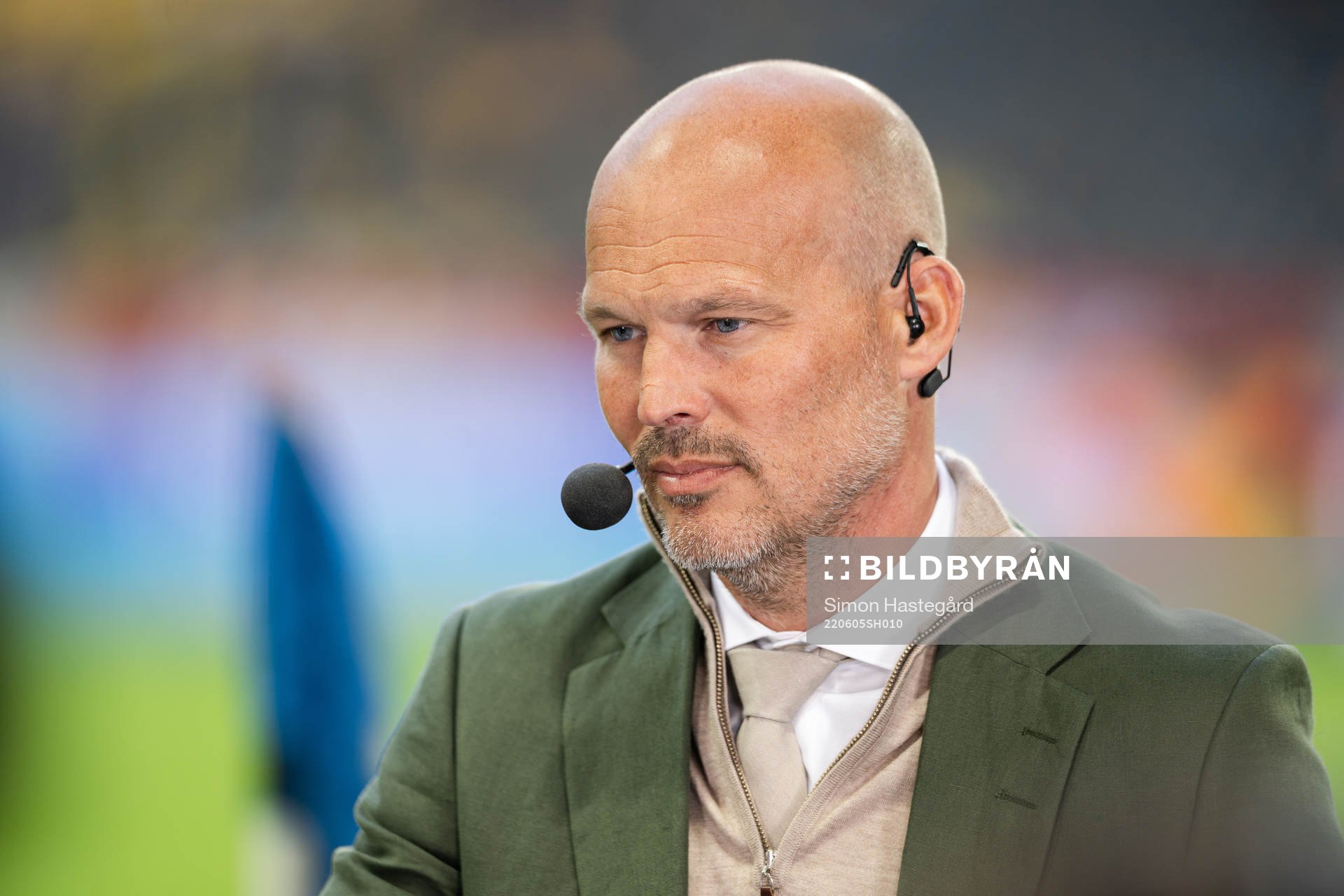 Fredrik Ljungberg in the Viaplay studio