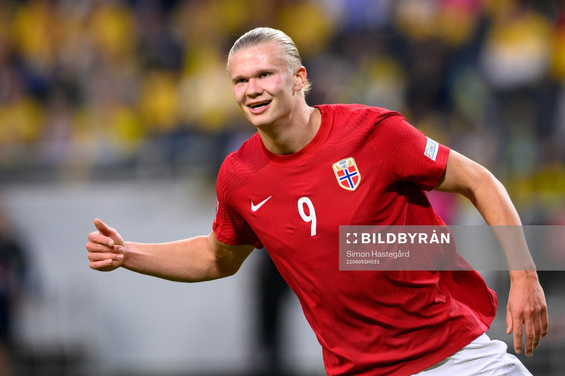 Erling Braut Haaland of Norway