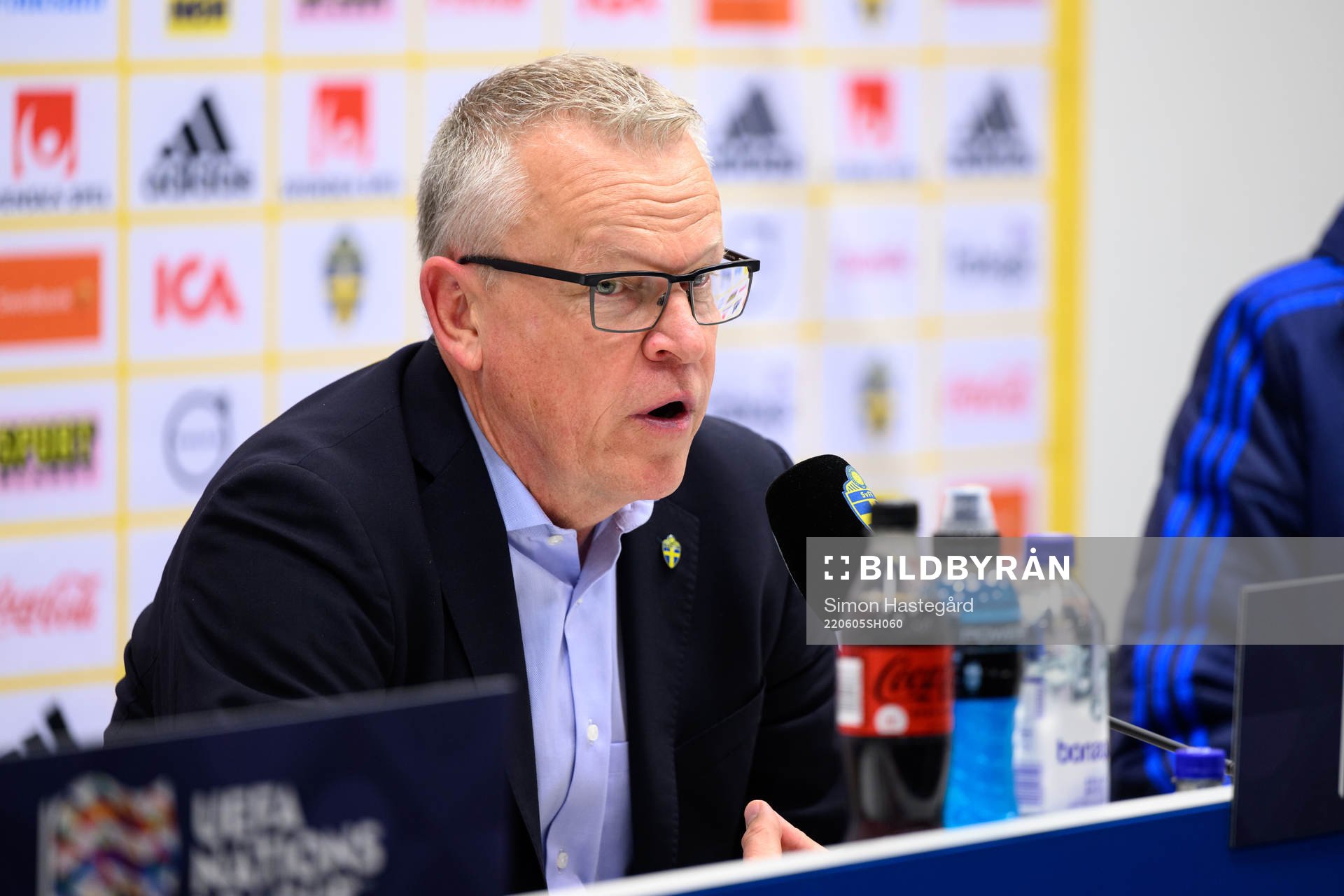 Head coach Janne Andersson of Sweden