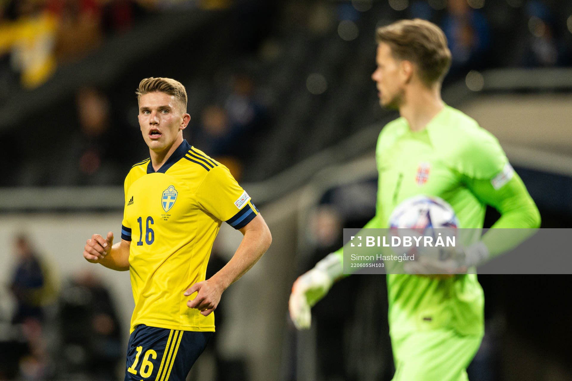 Viktor Gyökeres of Sweden